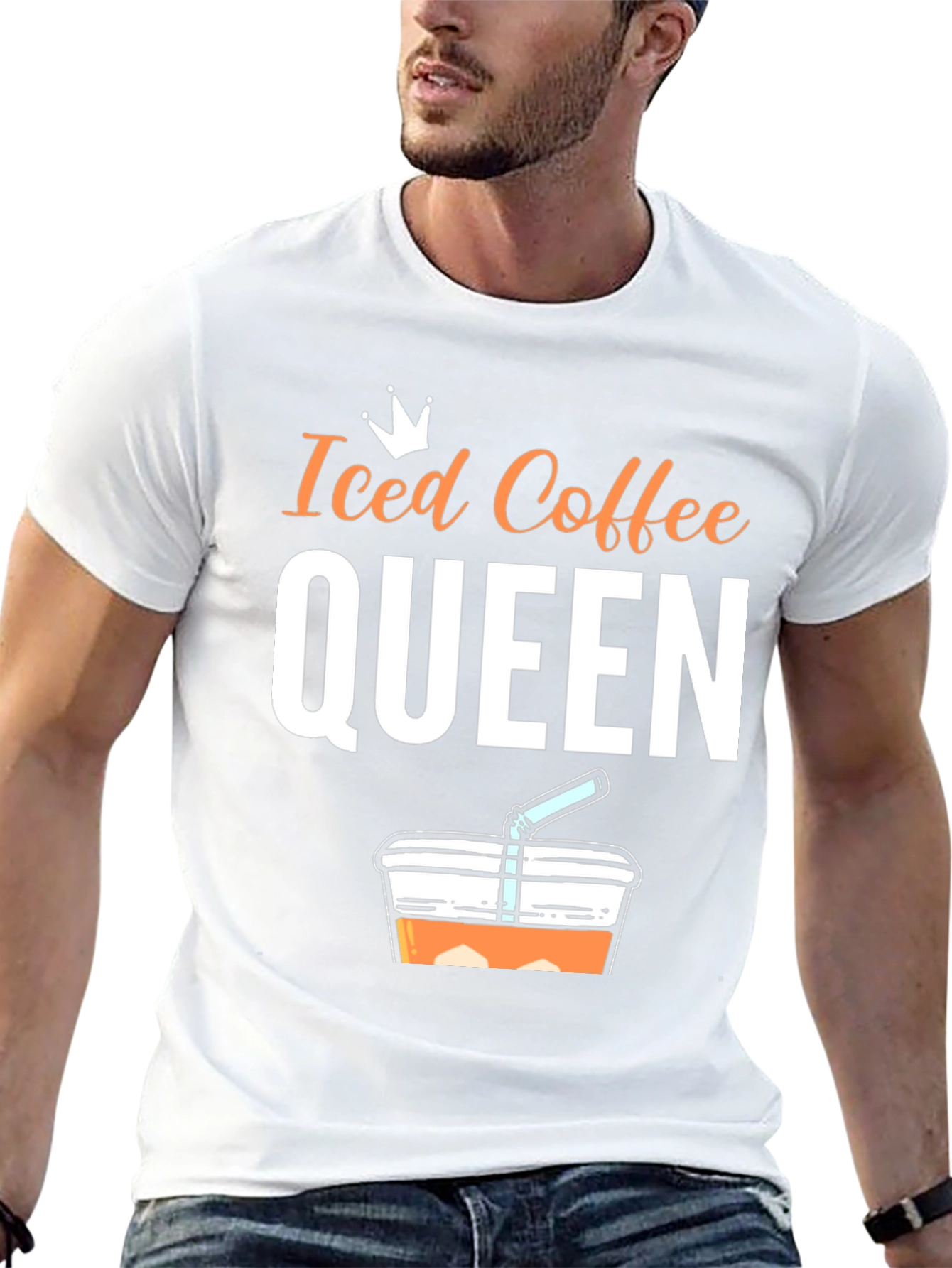 Iced Coffee Queen Graphic Tee