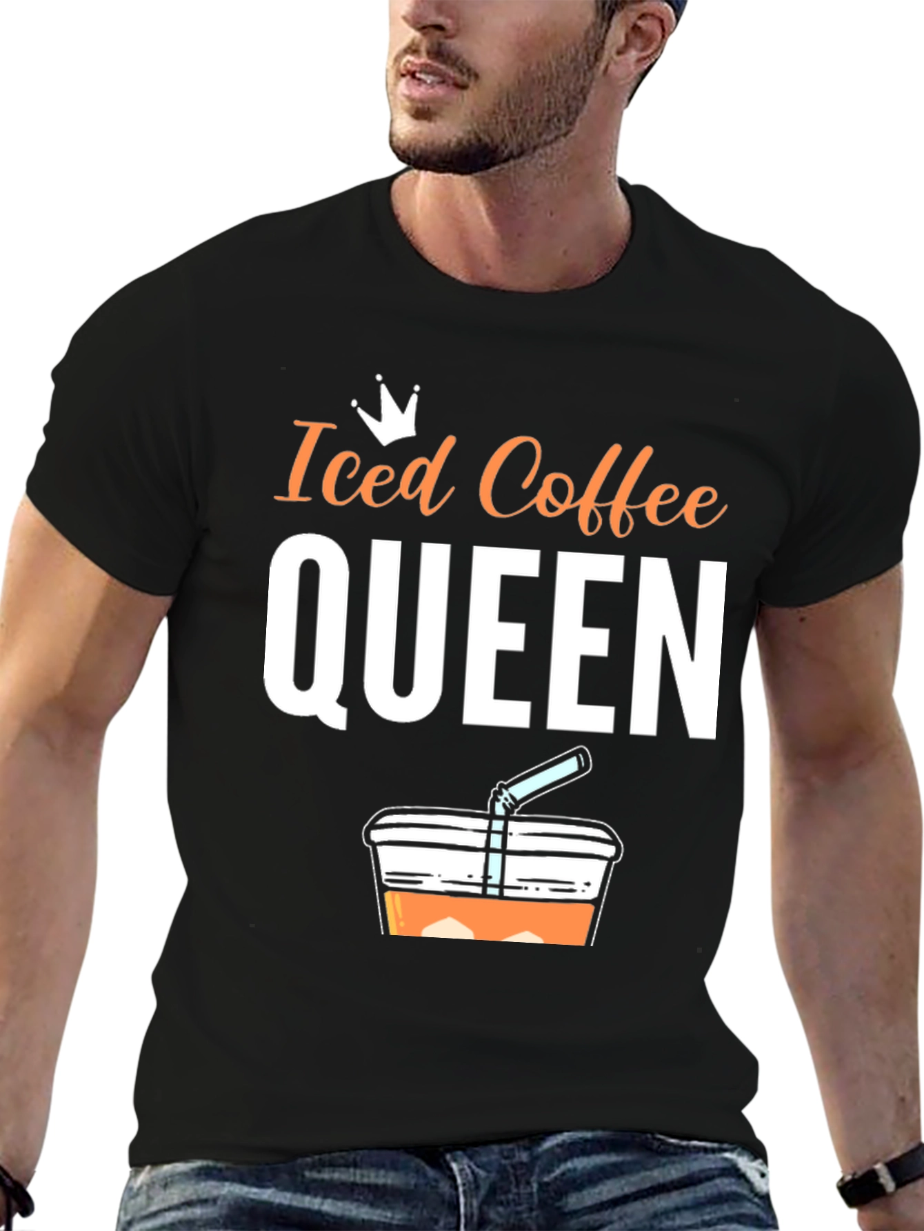 Iced Coffee Queen Graphic Tee