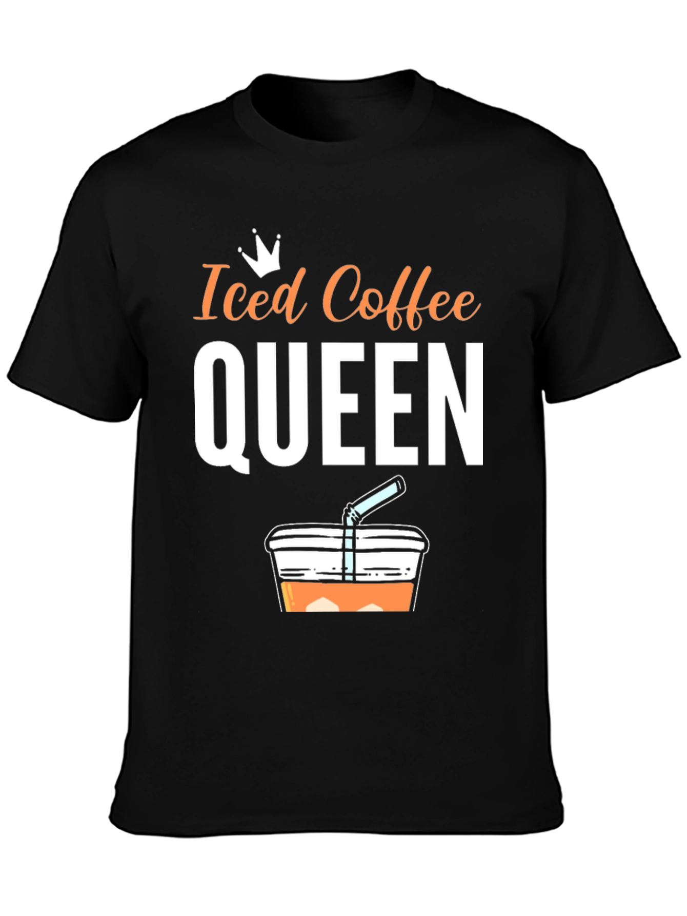 Iced Coffee Queen Graphic Tee