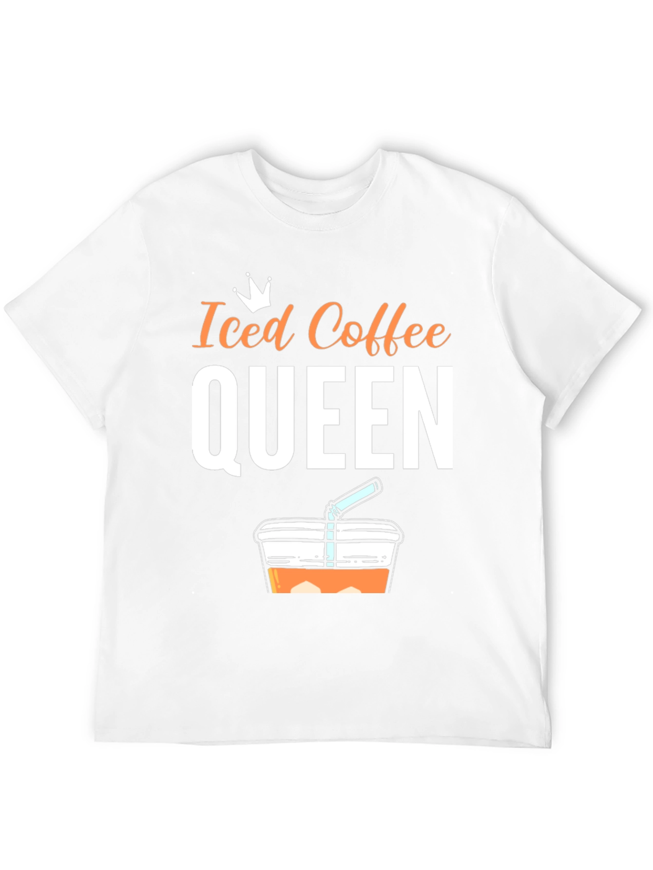 Iced Coffee Queen Graphic Tee