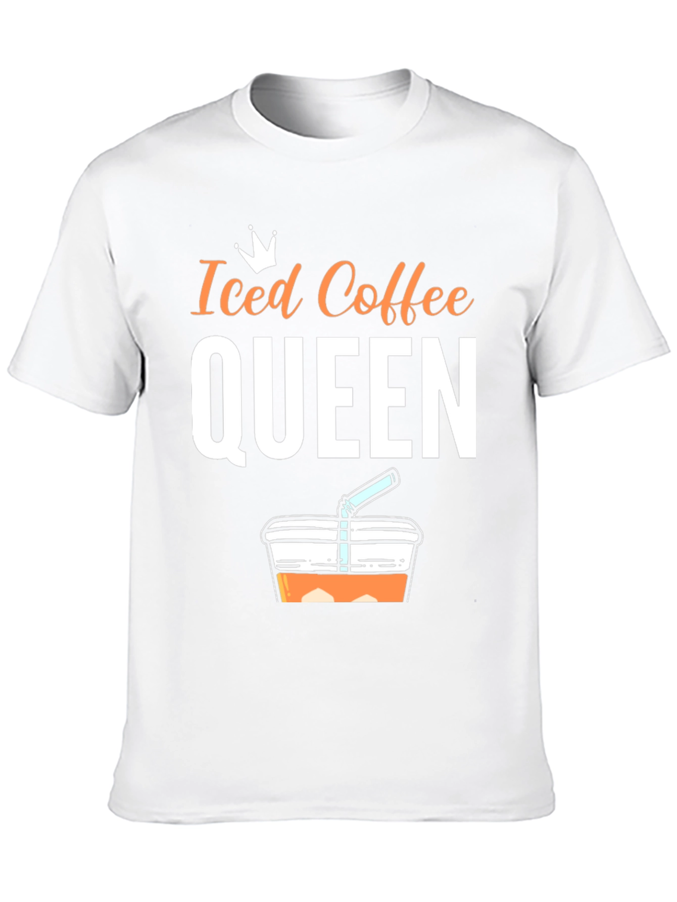 Iced Coffee Queen Graphic Tee