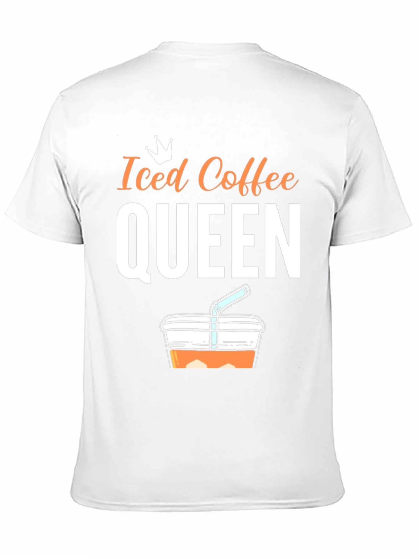 Iced Coffee Queen Graphic Tee