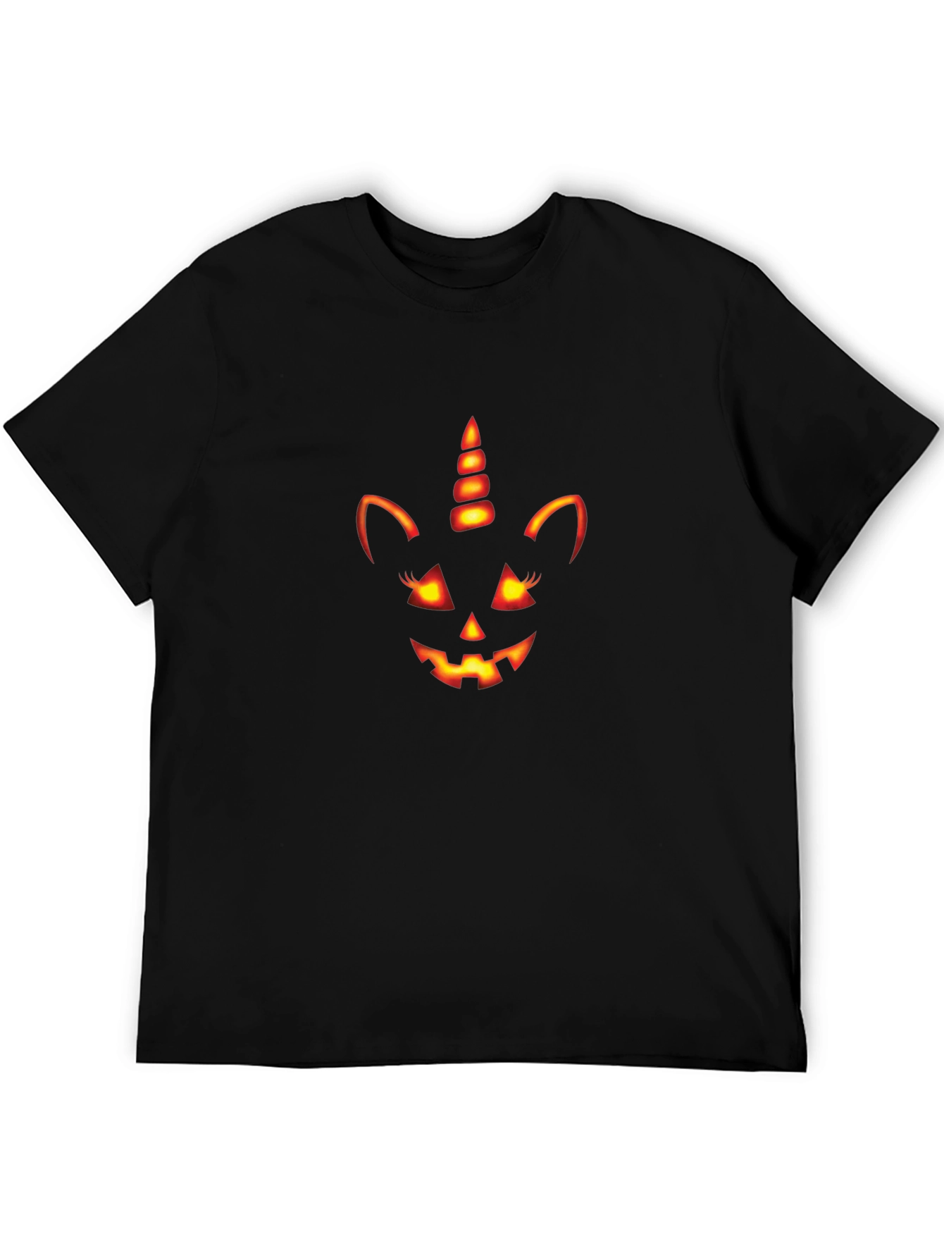 Halloween Unicorn Jack-O-Lantern T-Shirt