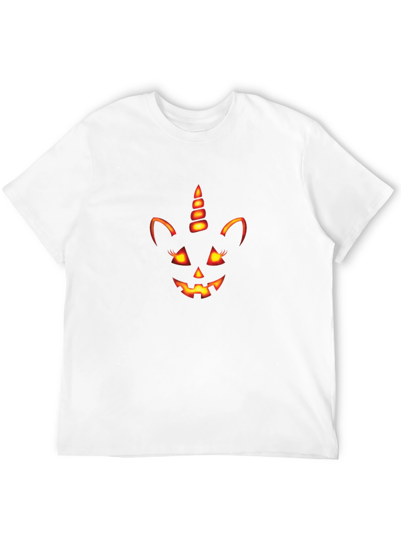 Halloween Unicorn Jack-O-Lantern T-Shirt