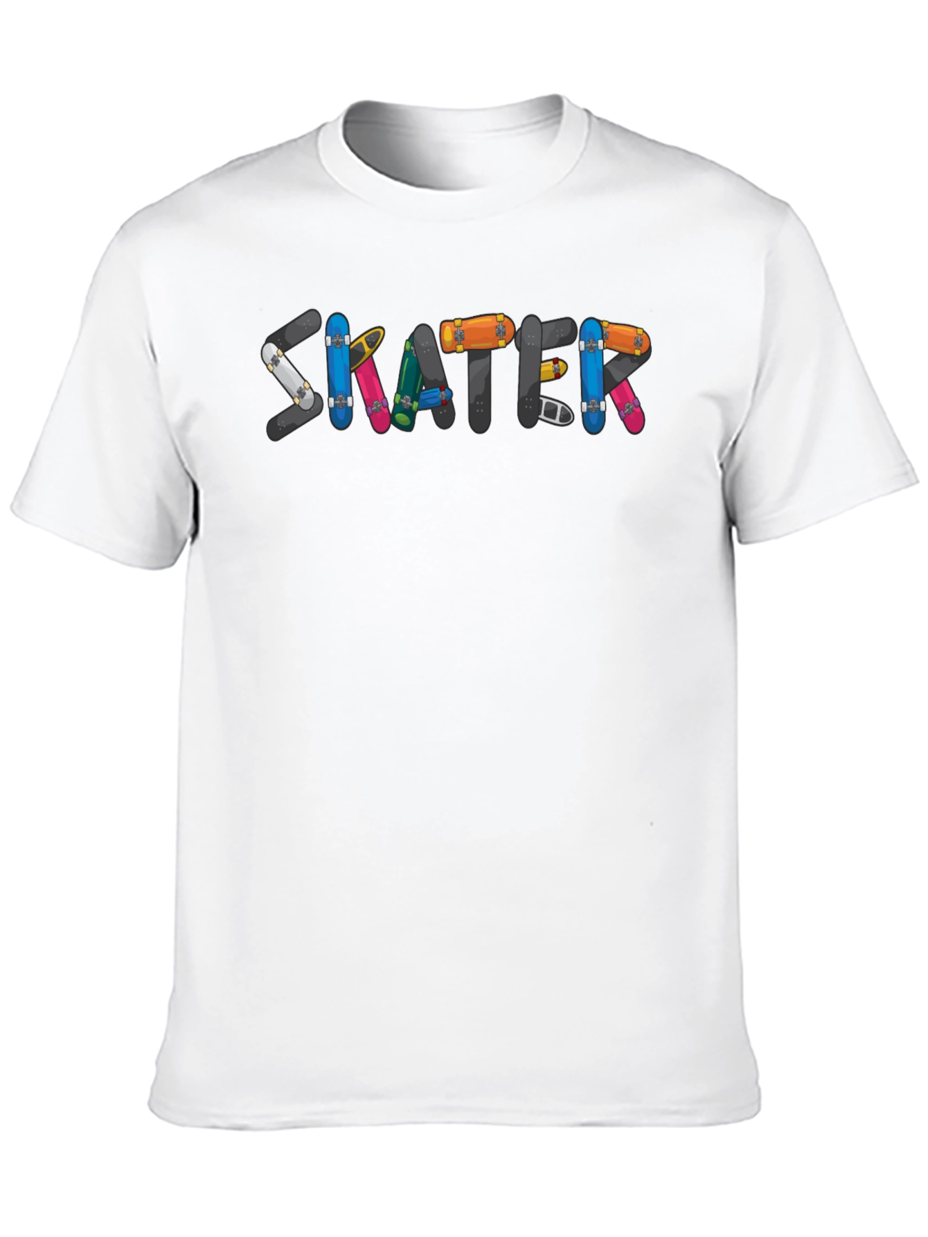 Skater Graphic T-Shirt - Cool Skateboard Design Tee