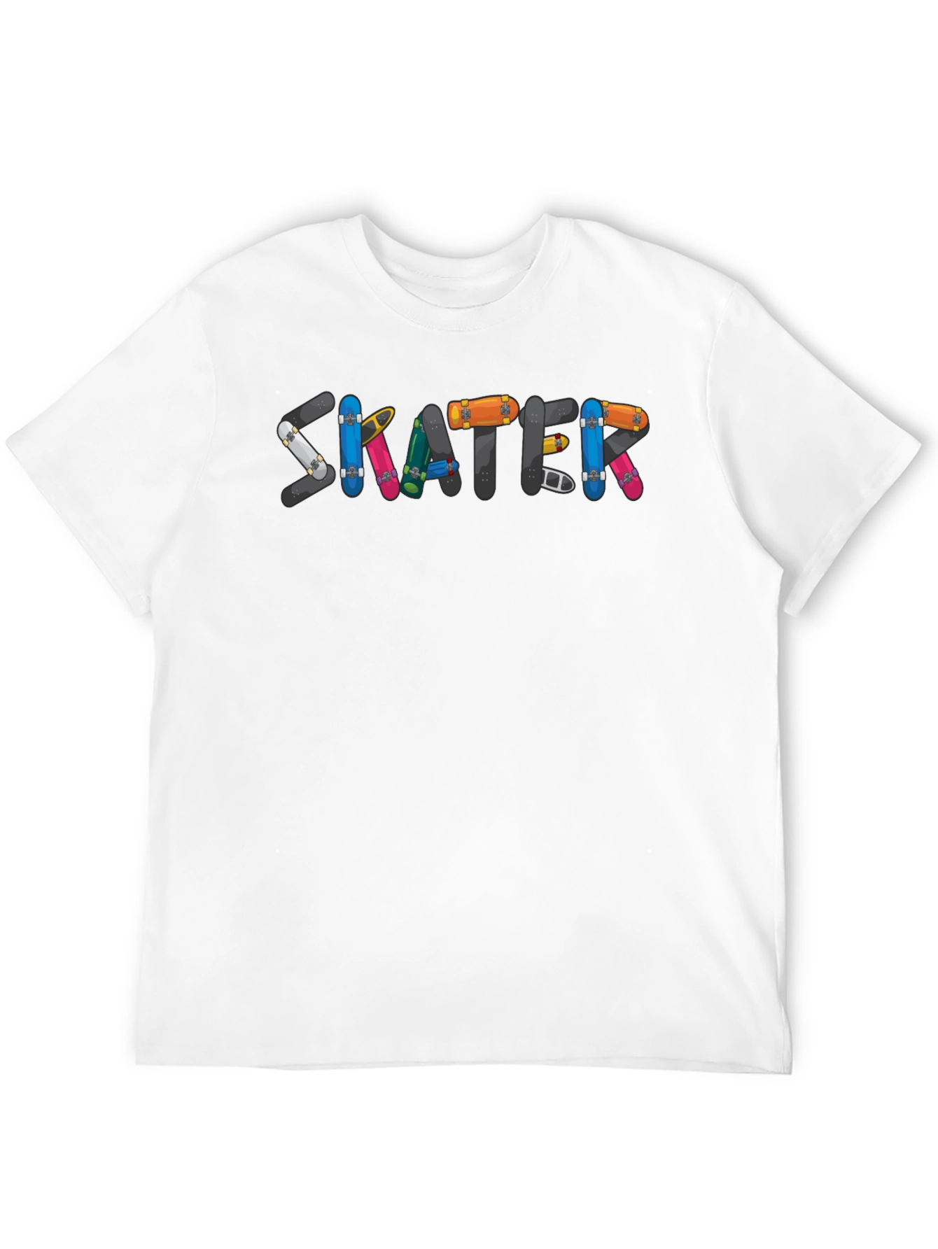 Skater Graphic T-Shirt - Cool Skateboard Design Tee