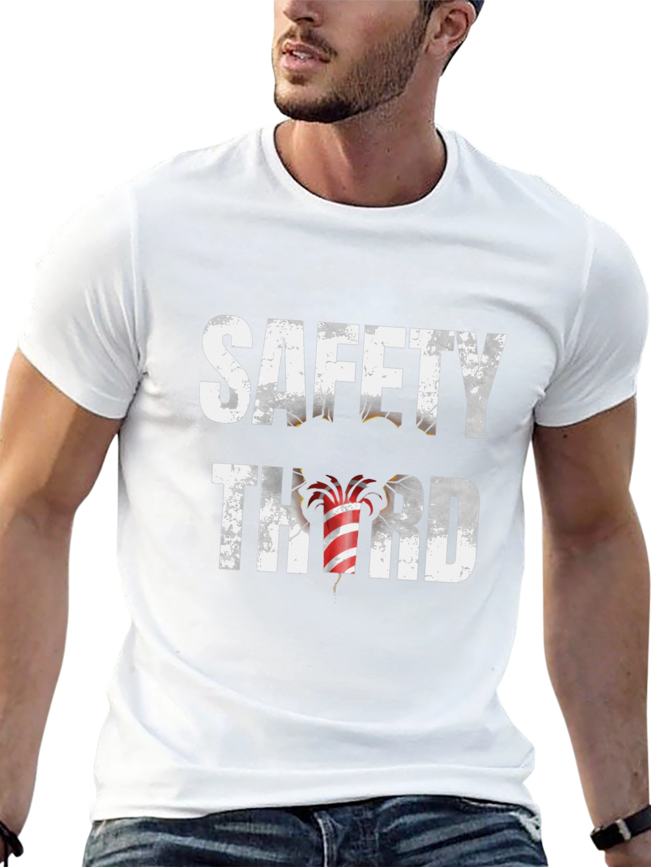 Safety Third Mens Graphic Tee
