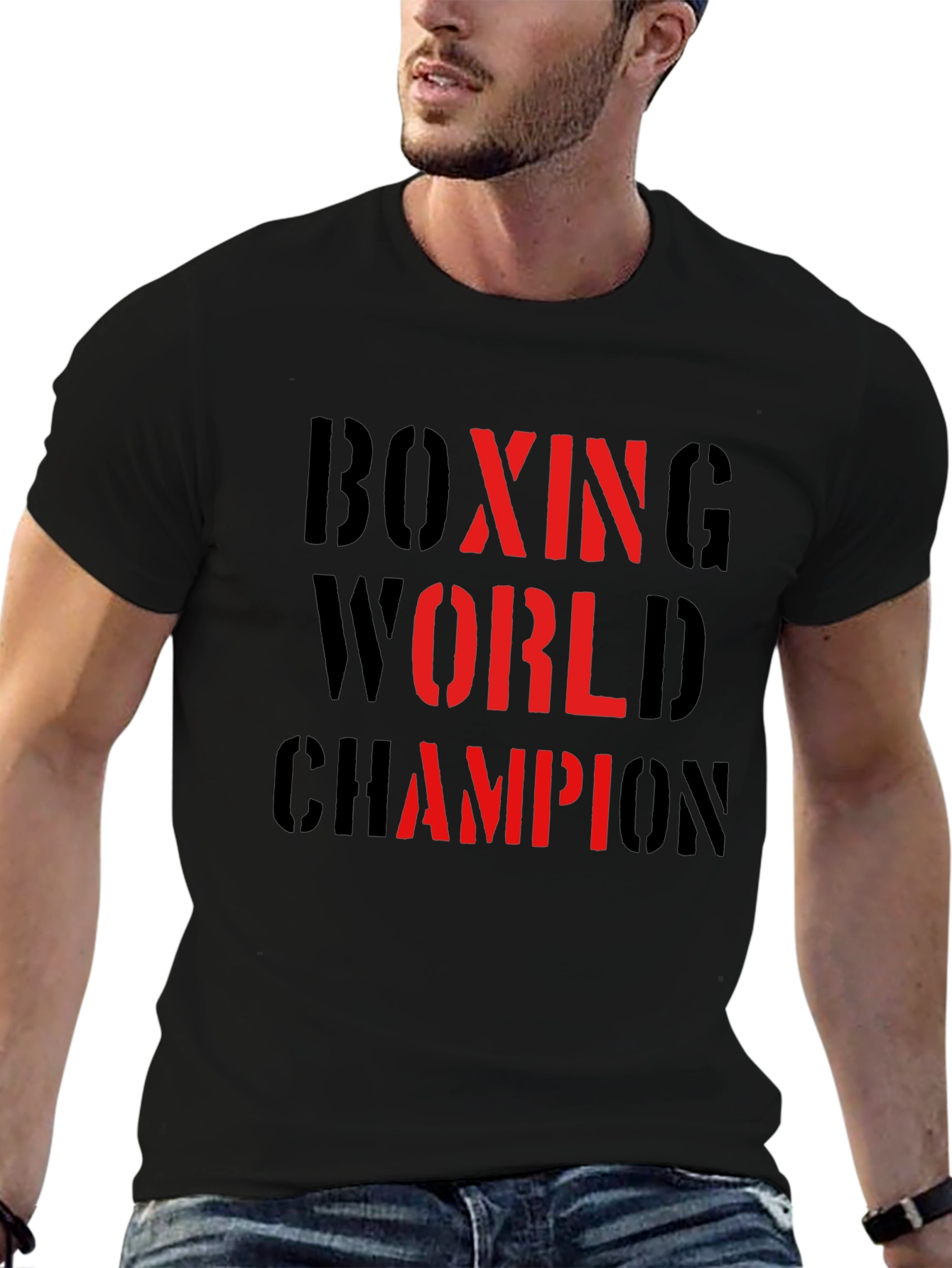 Boxing World Champion Graphic T-Shirt