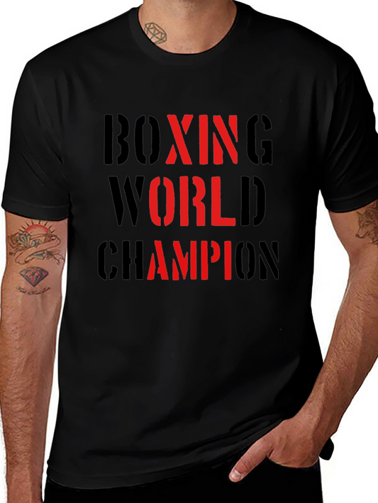 Boxing World Champion Graphic T-Shirt