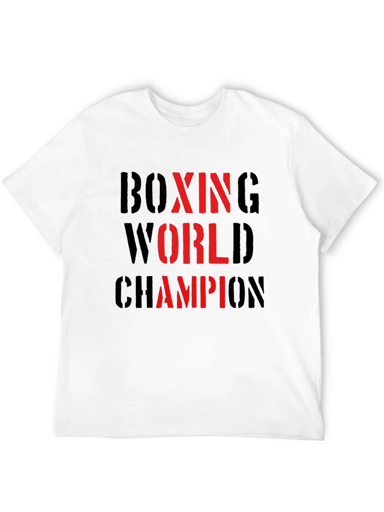 Boxing World Champion Graphic T-Shirt