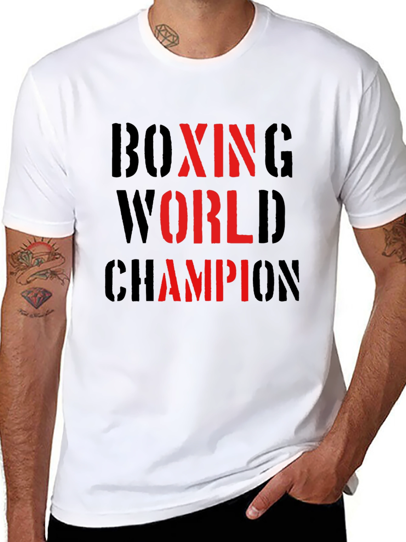 Boxing World Champion Graphic T-Shirt