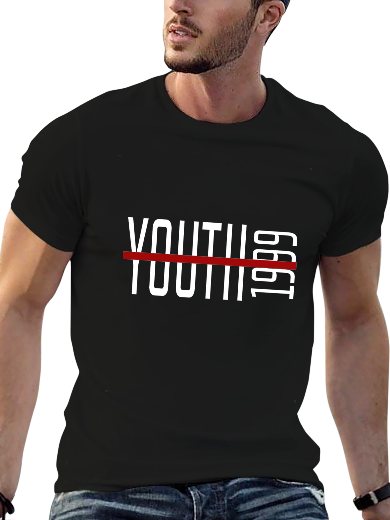 Youth 1999 Graphic Tee - Stylish Black T-Shirt