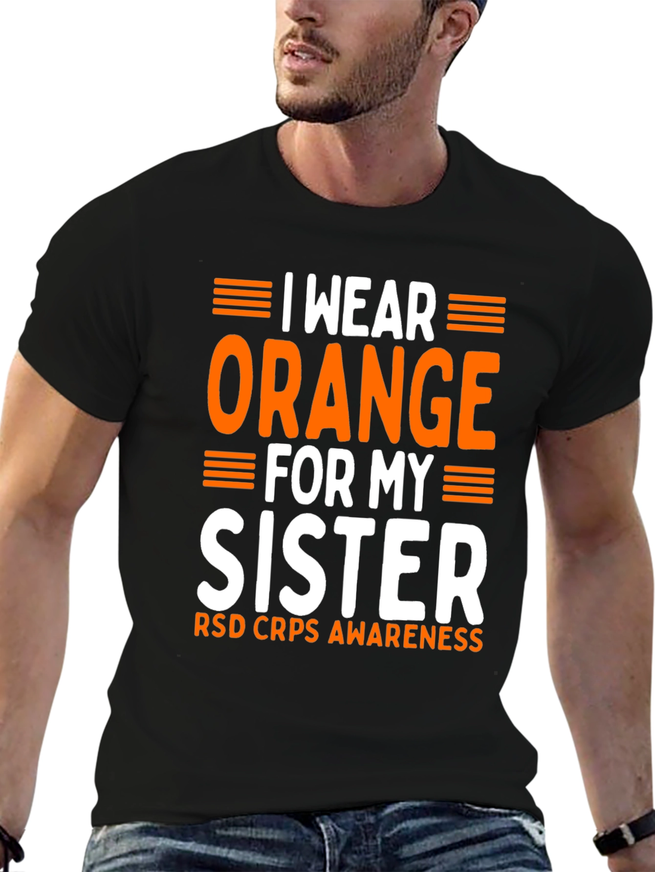 Orange Sister RSD CRPS Awareness T-Shirt