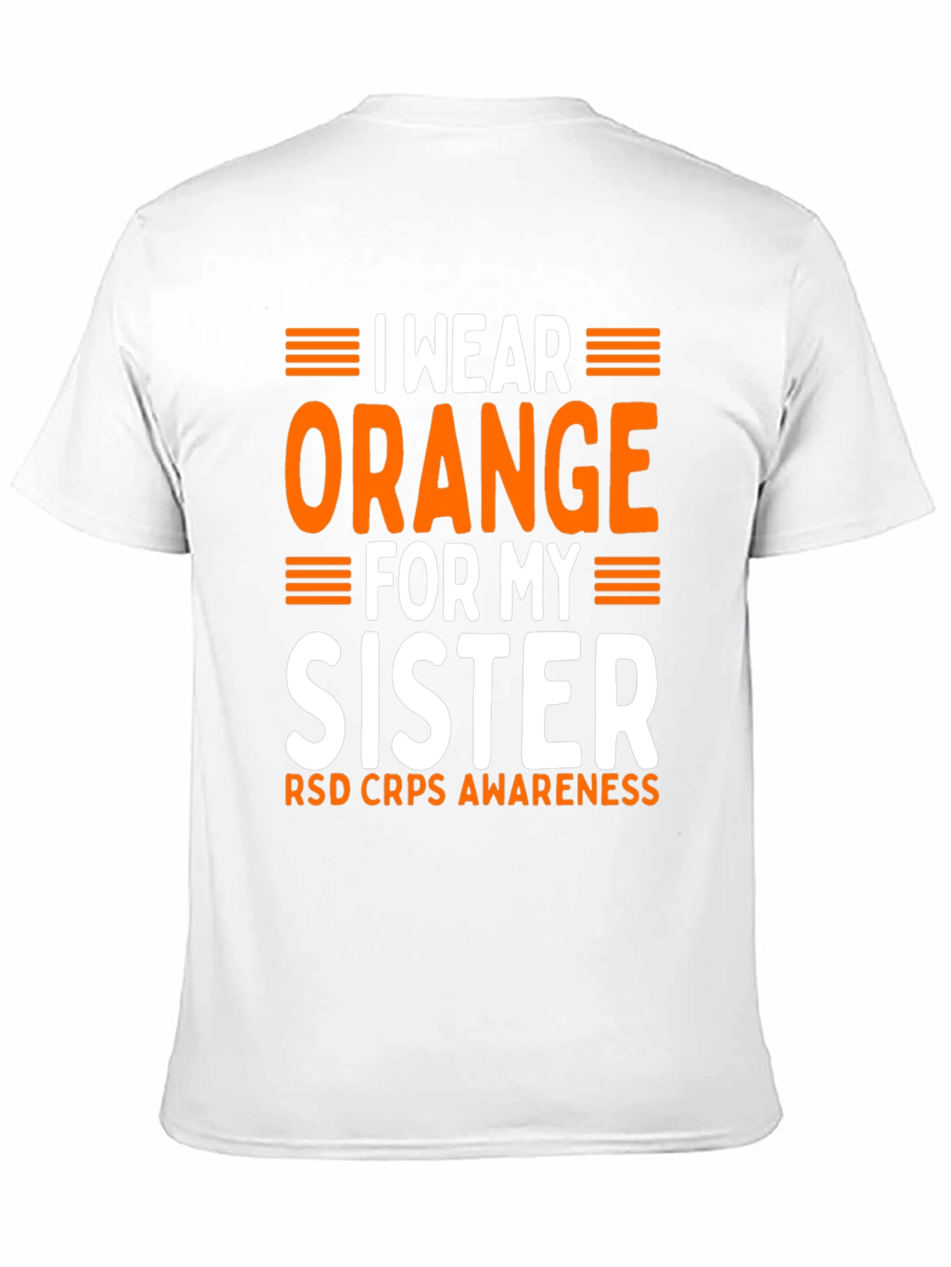 Orange Sister RSD CRPS Awareness T-Shirt