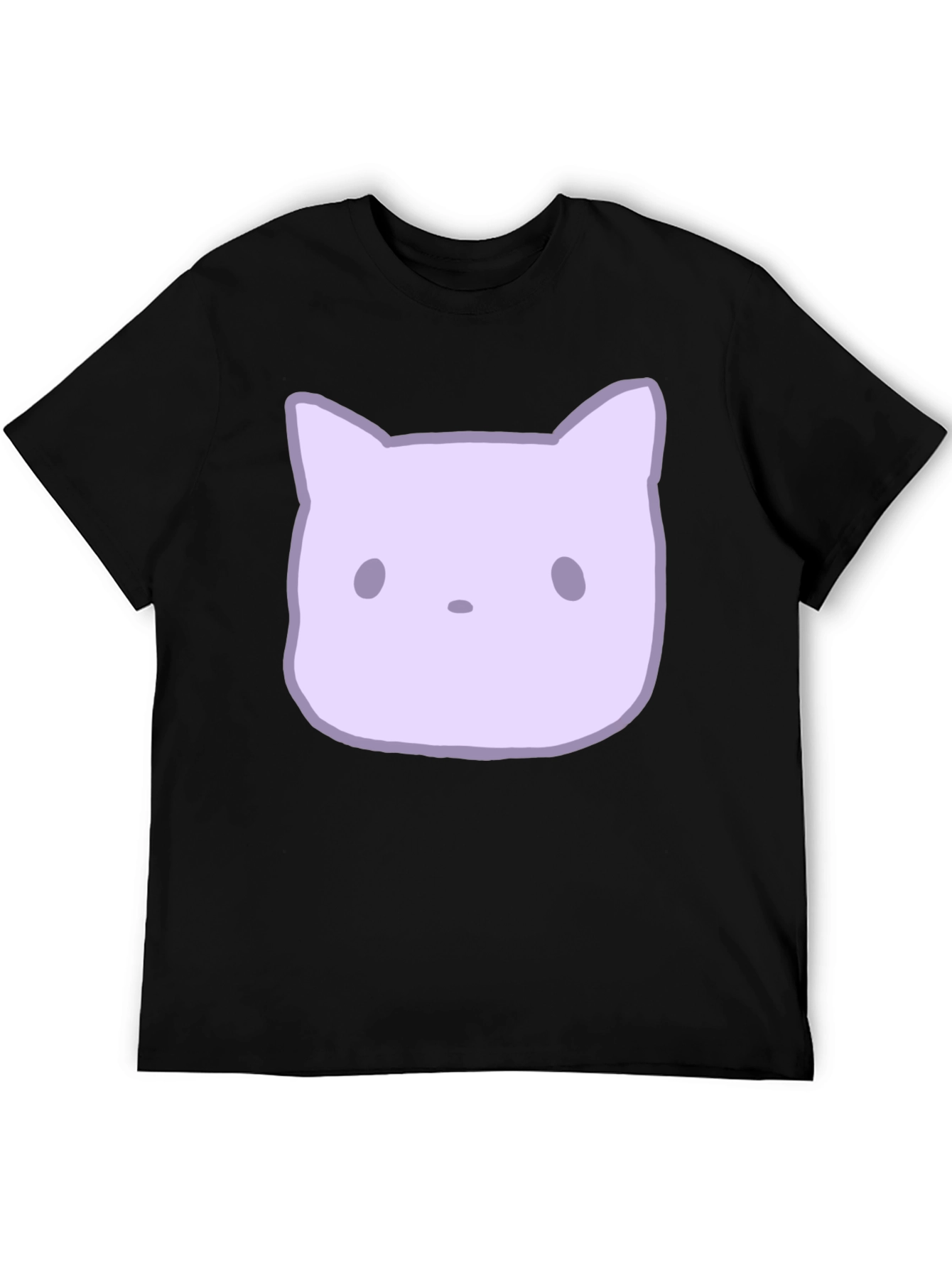 Cute Cartoon Cat Graphic Tee