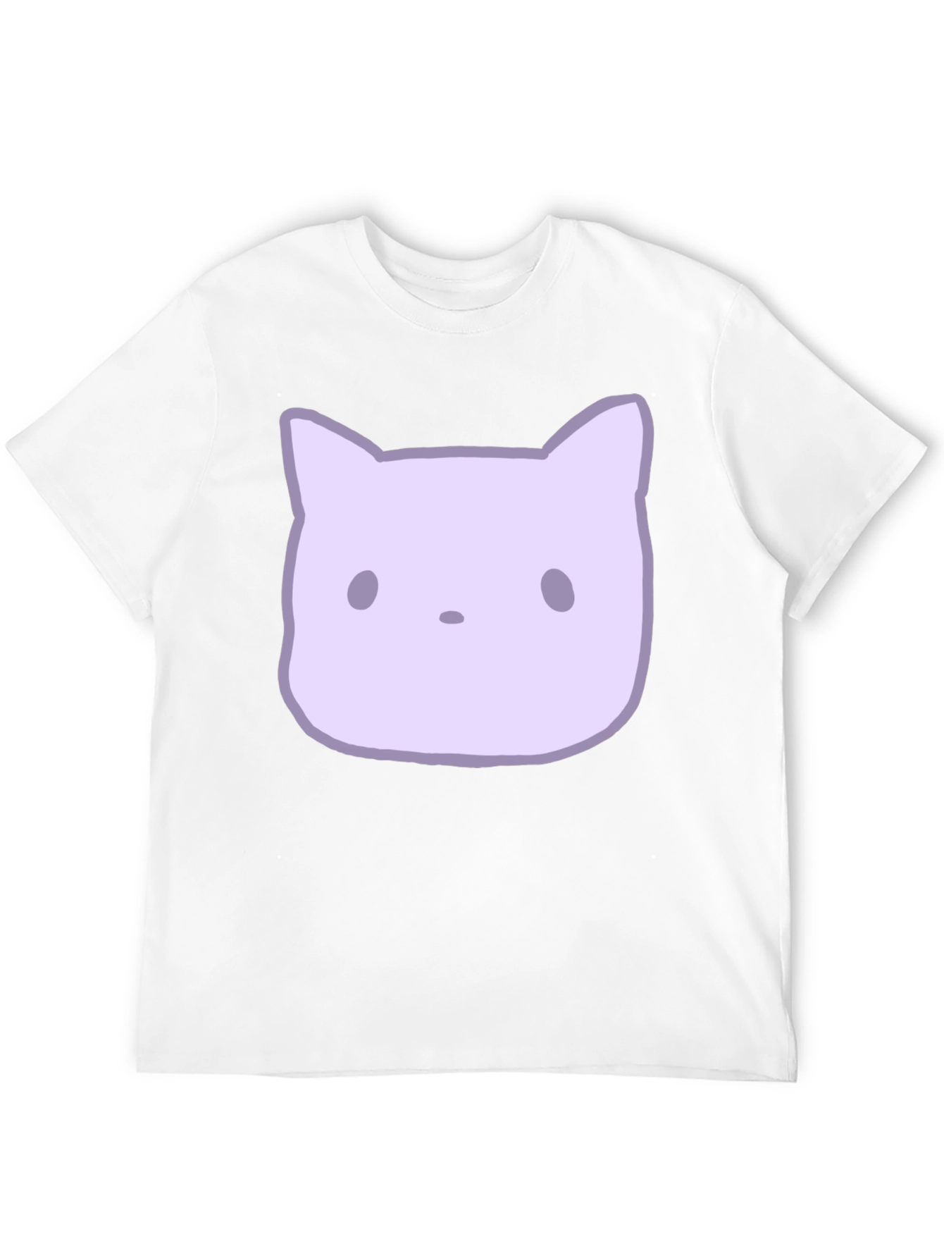 Cute Cartoon Cat Graphic Tee