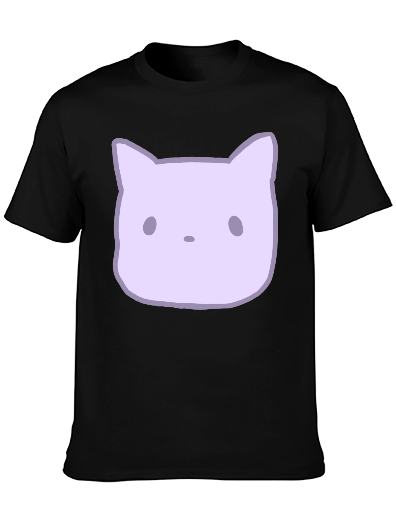 Cute Cartoon Cat Graphic Tee