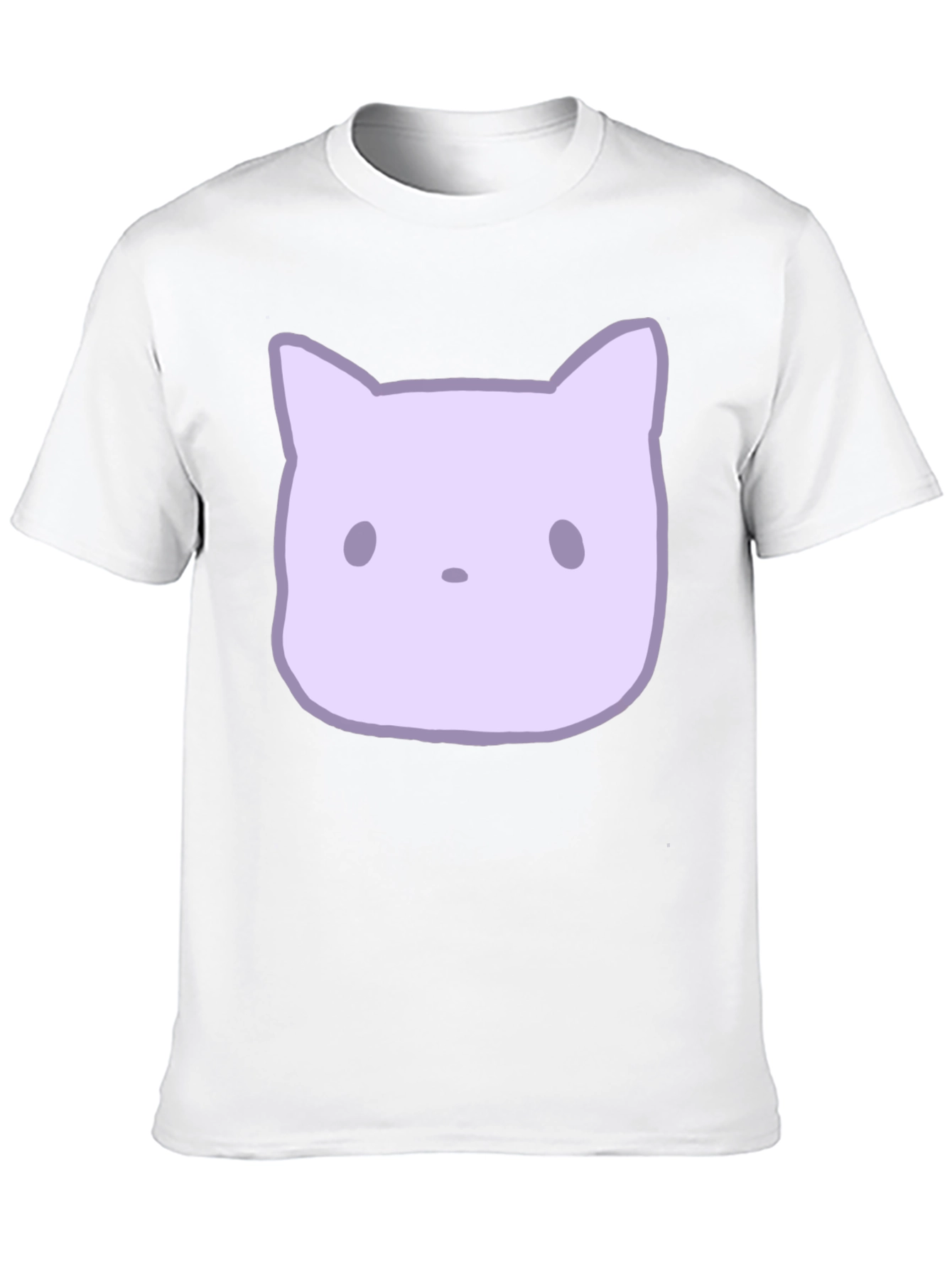 Cute Cartoon Cat Graphic Tee