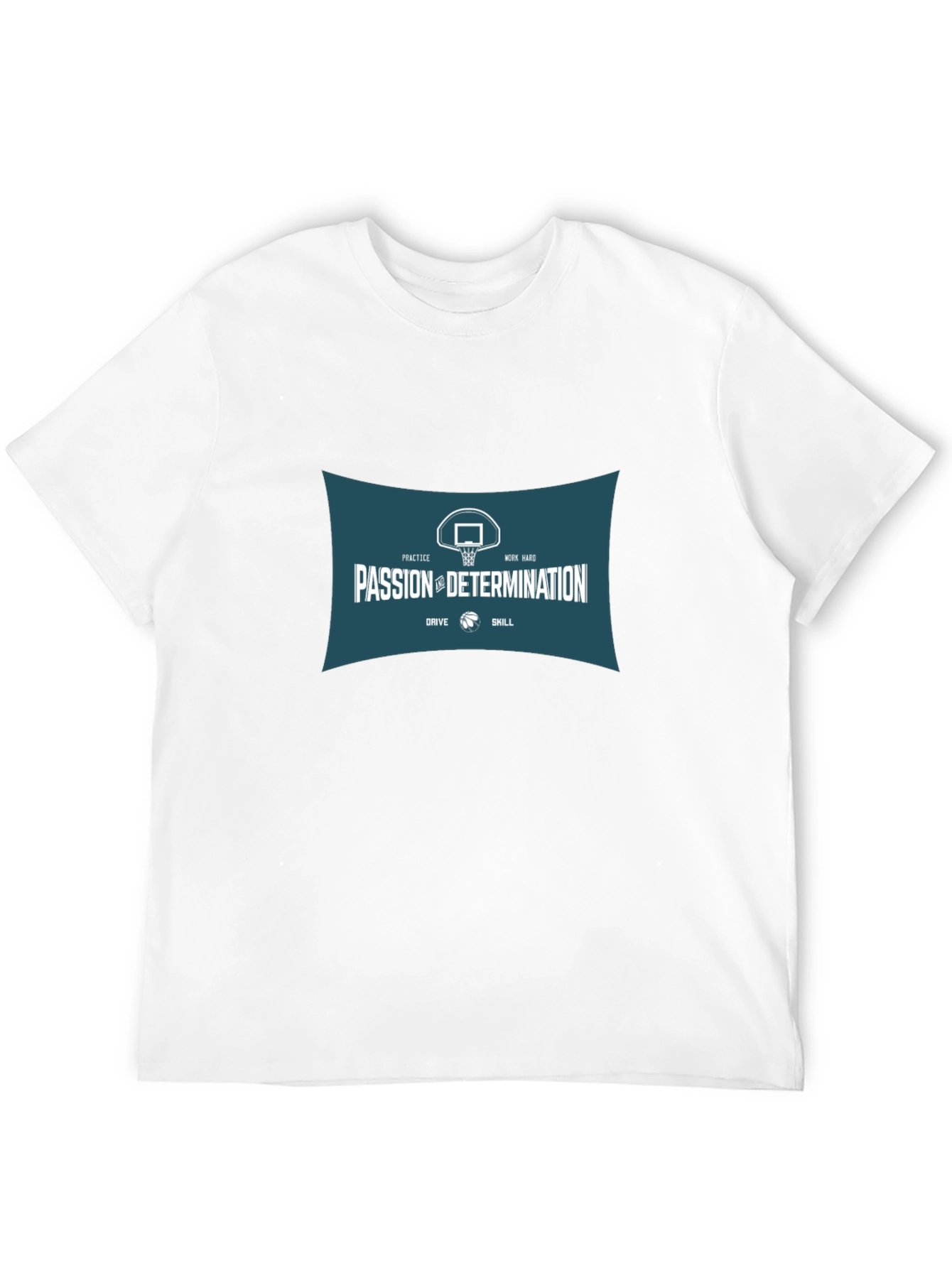 Passion & Determination Basketball Graphic Tee