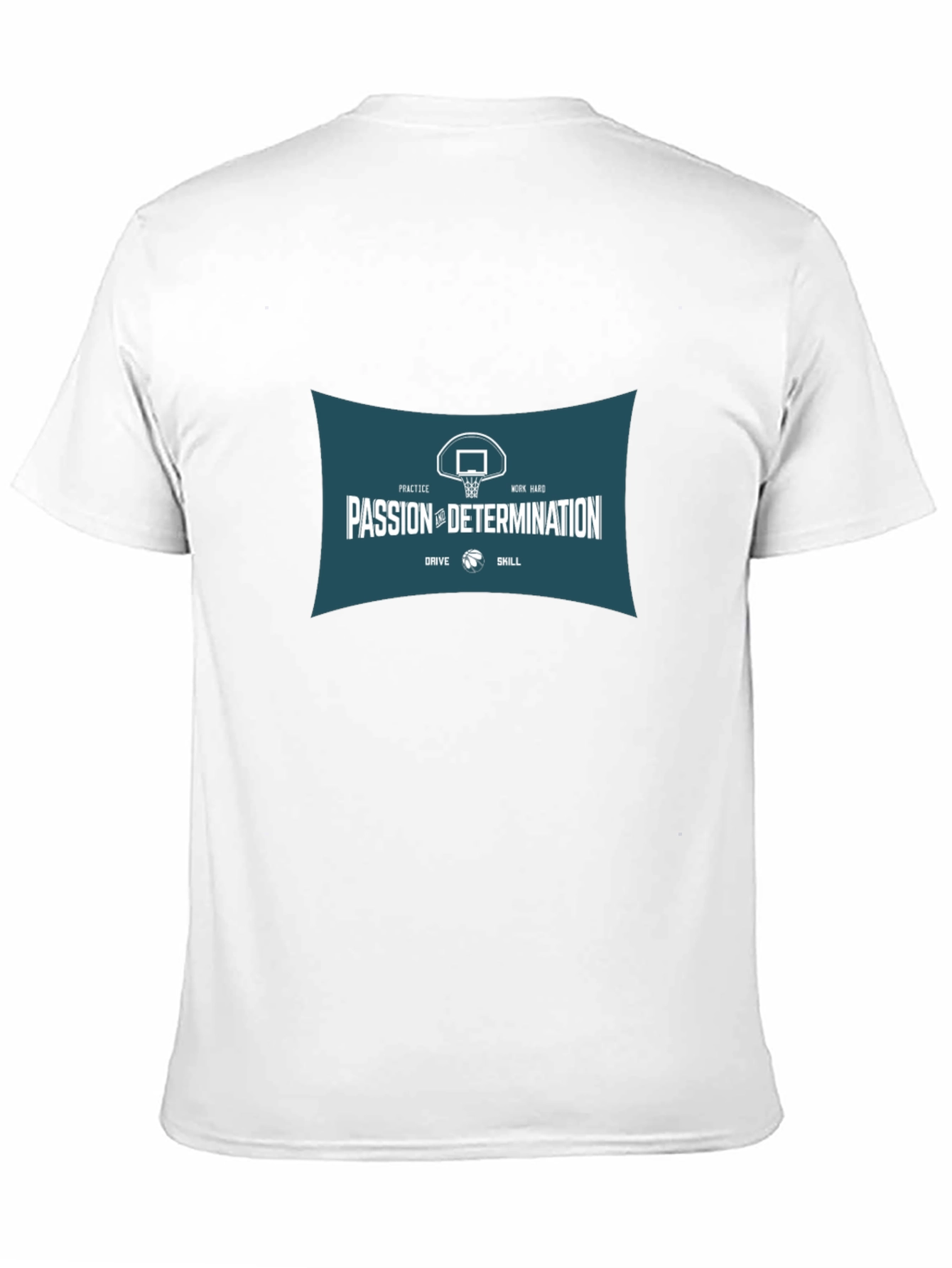 Passion & Determination Basketball Graphic Tee
