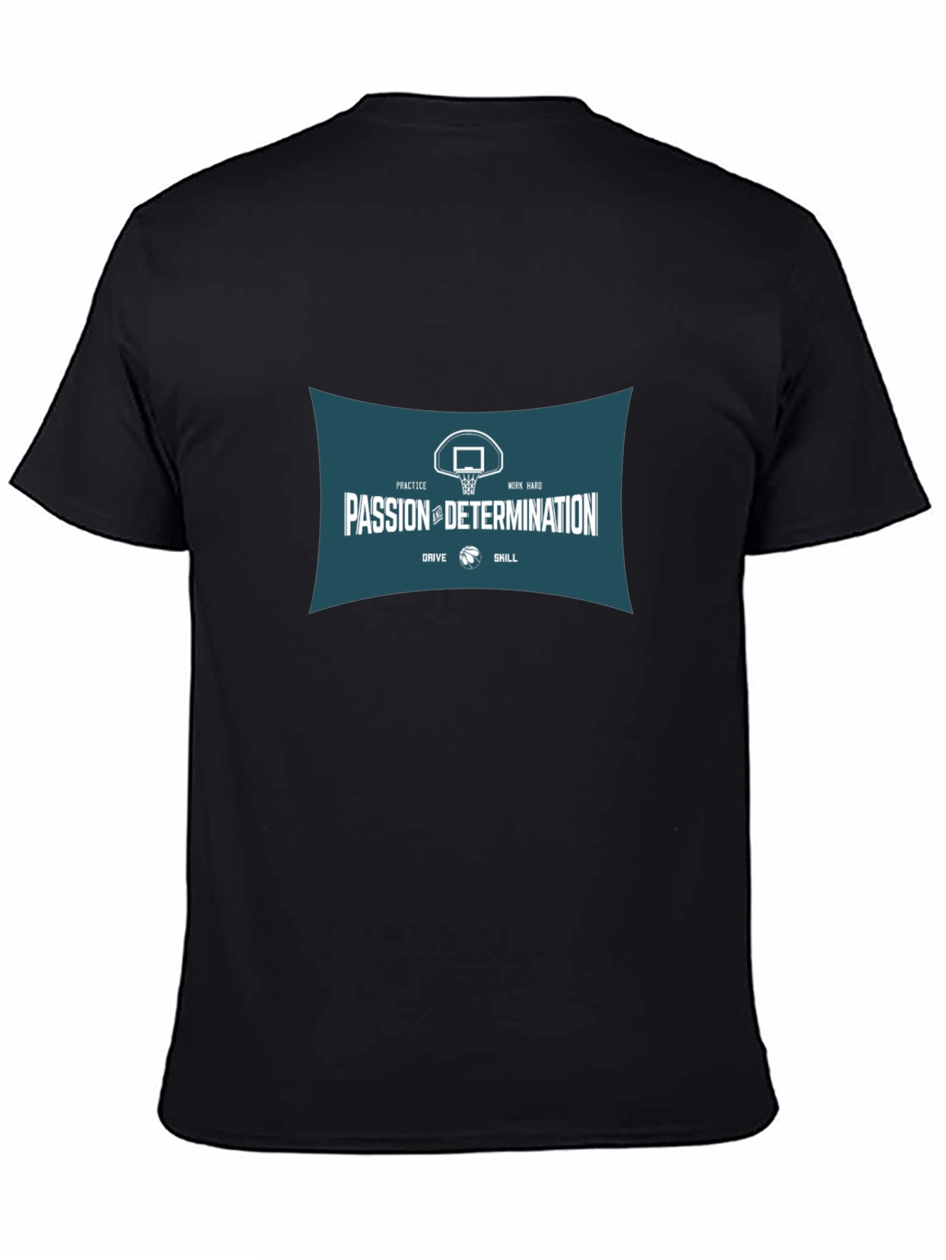 Passion & Determination Basketball Graphic Tee
