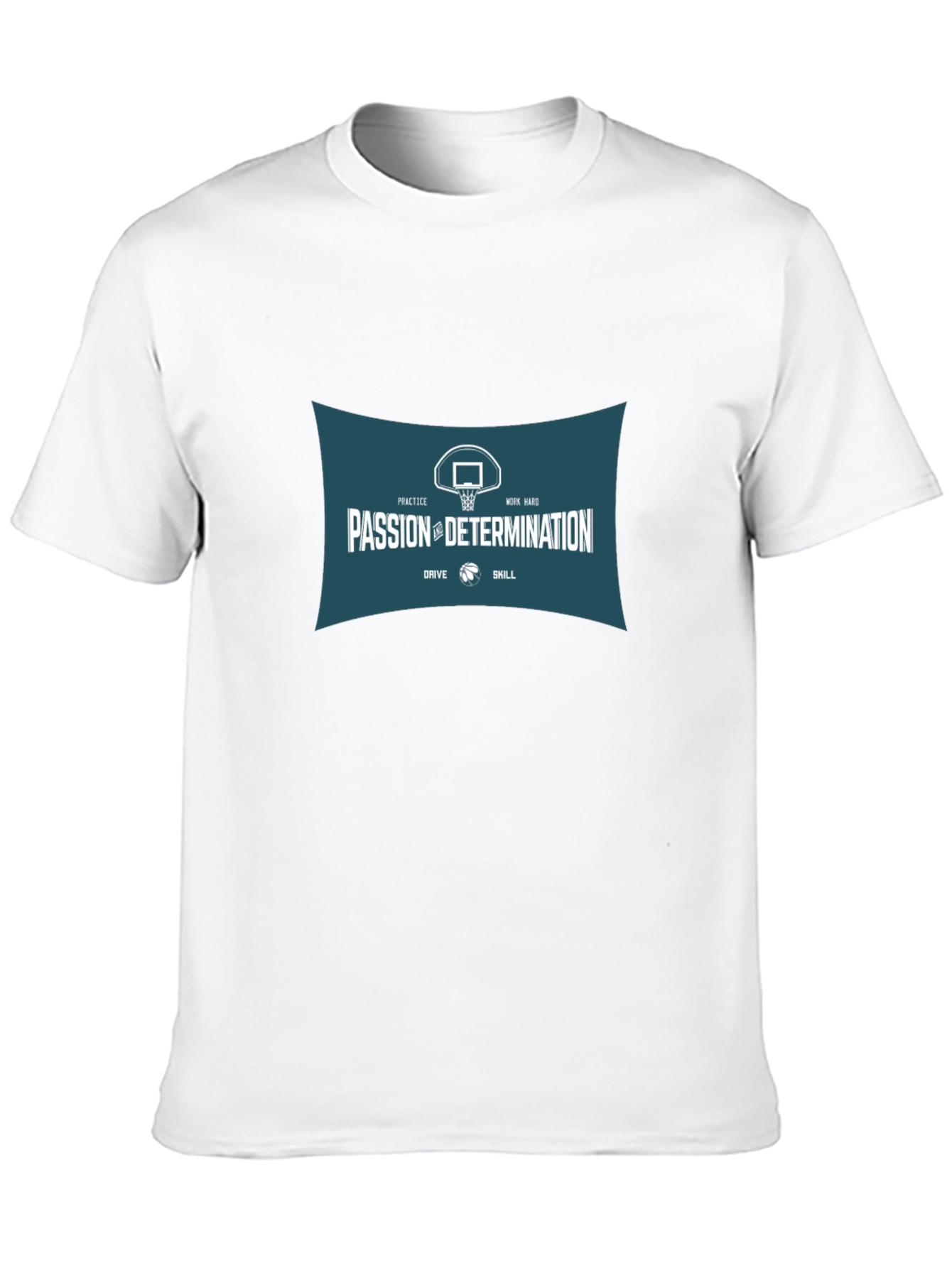 Passion & Determination Basketball Graphic Tee