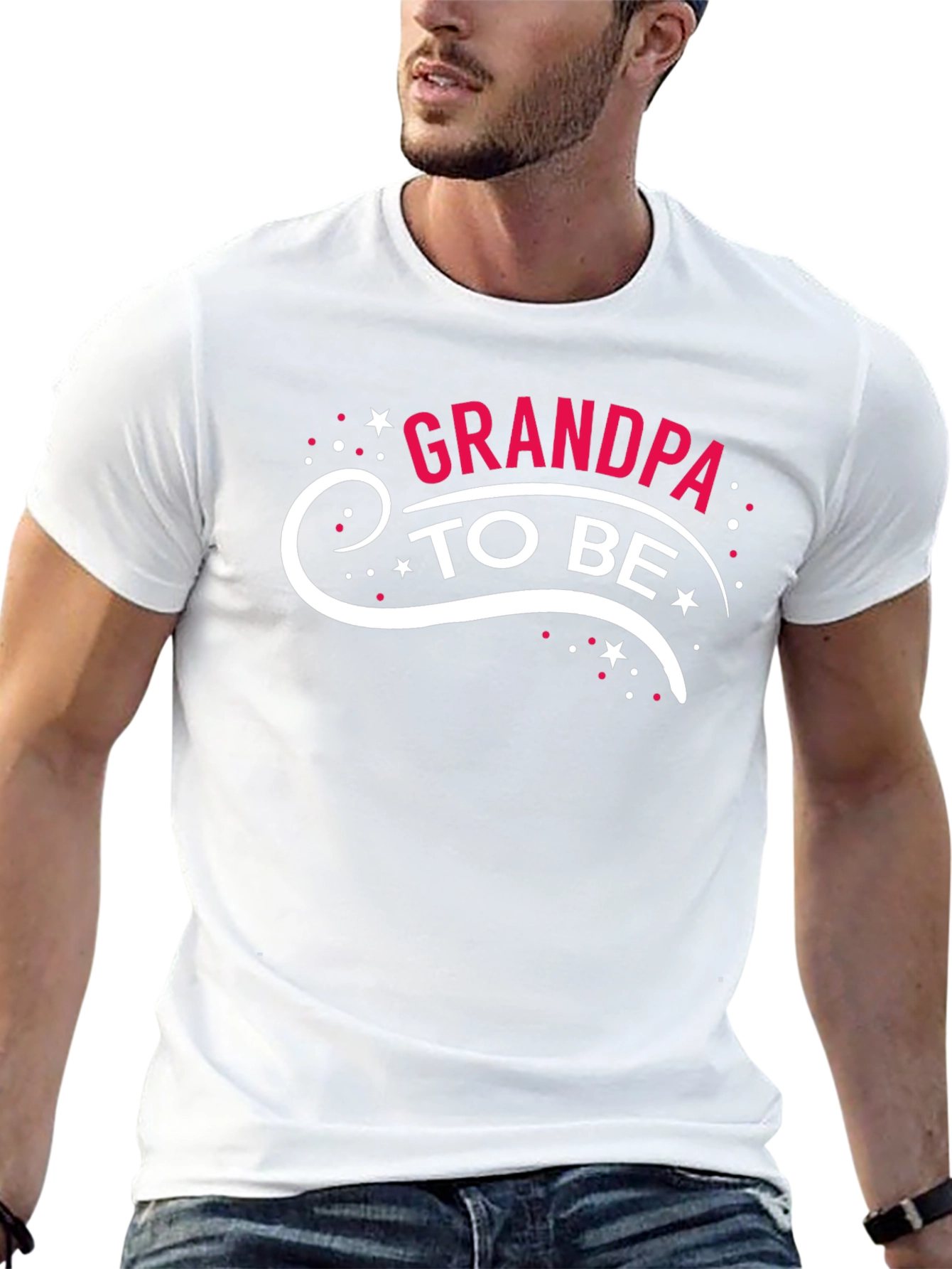 Grandpa To Be Graphic T-Shirt
