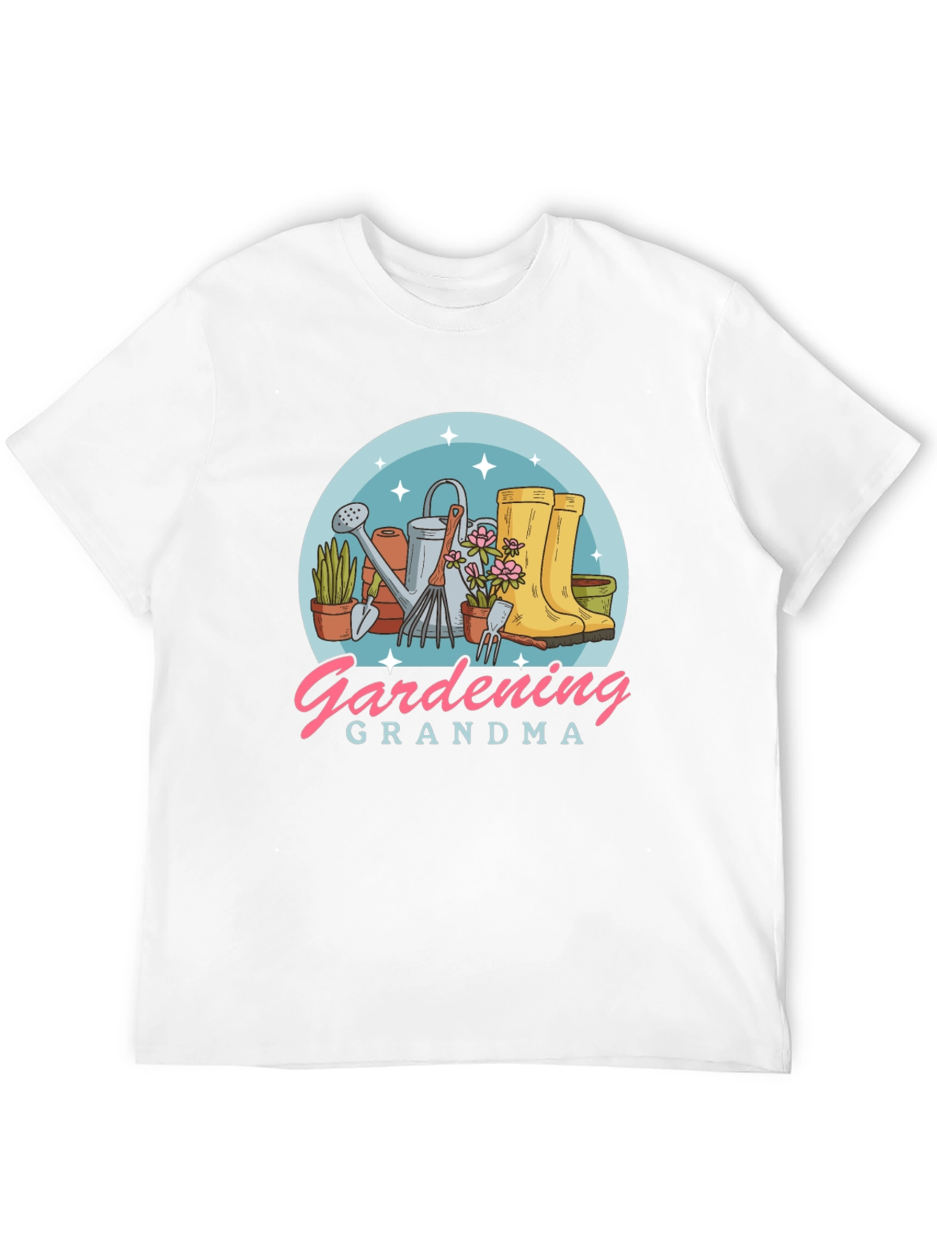 Gardening Grandma Graphic T-Shirt