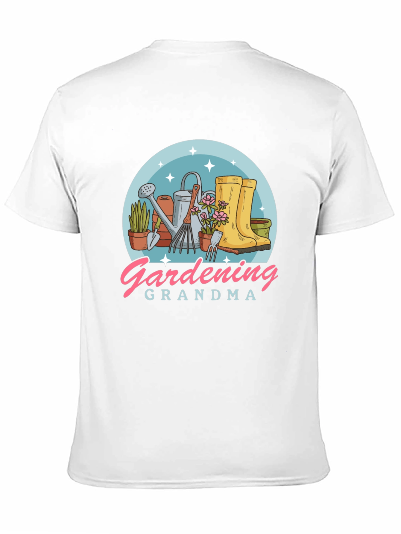 Gardening Grandma Graphic T-Shirt