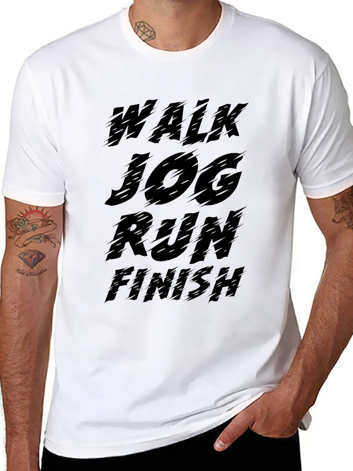 Walk Jog Run Finish T-Shirt