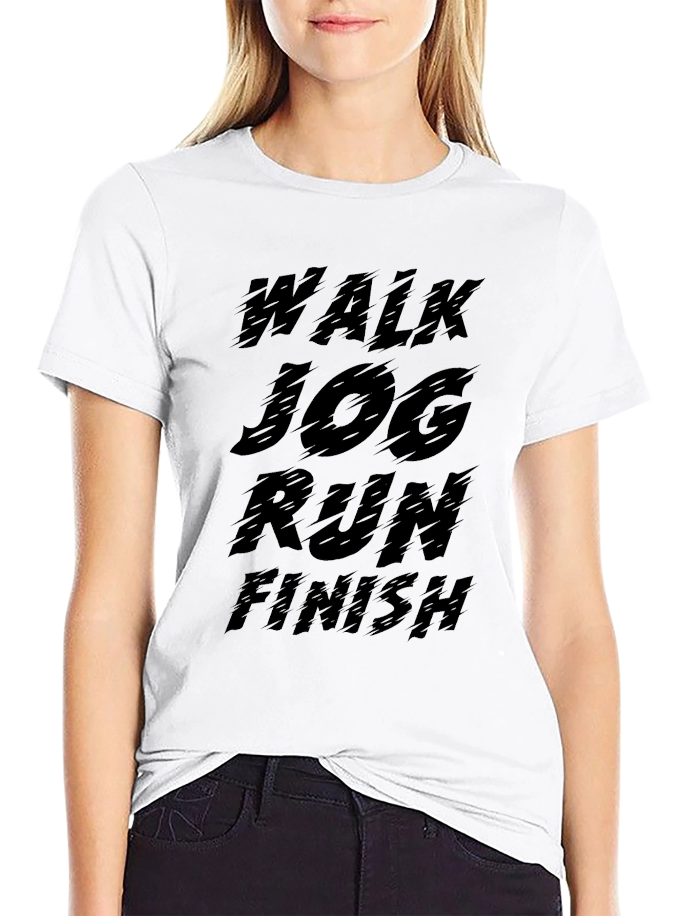 Walk Jog Run Finish T-Shirt
