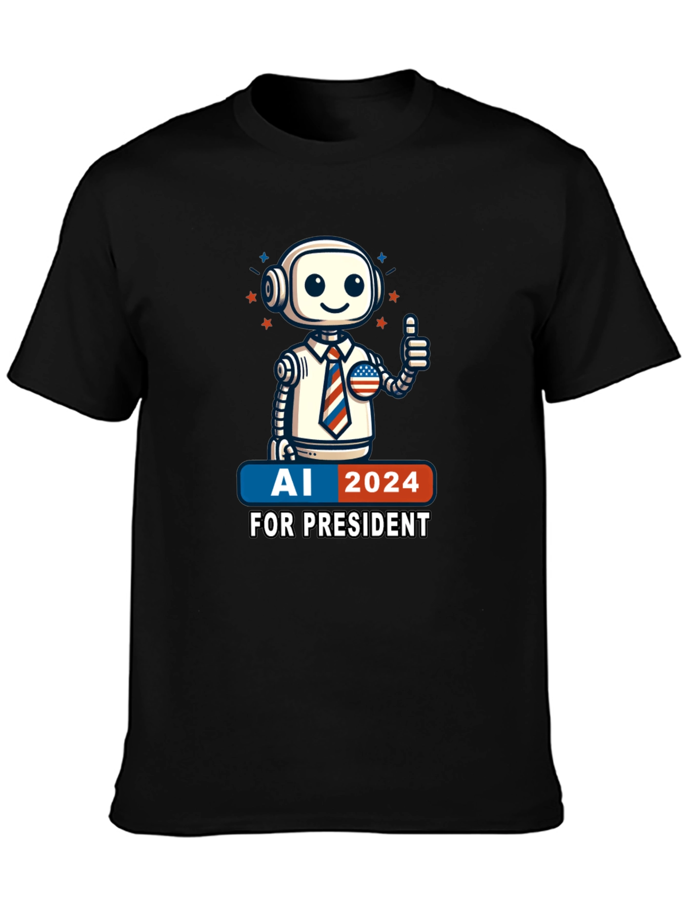 AI 2024 For President T-Shirt