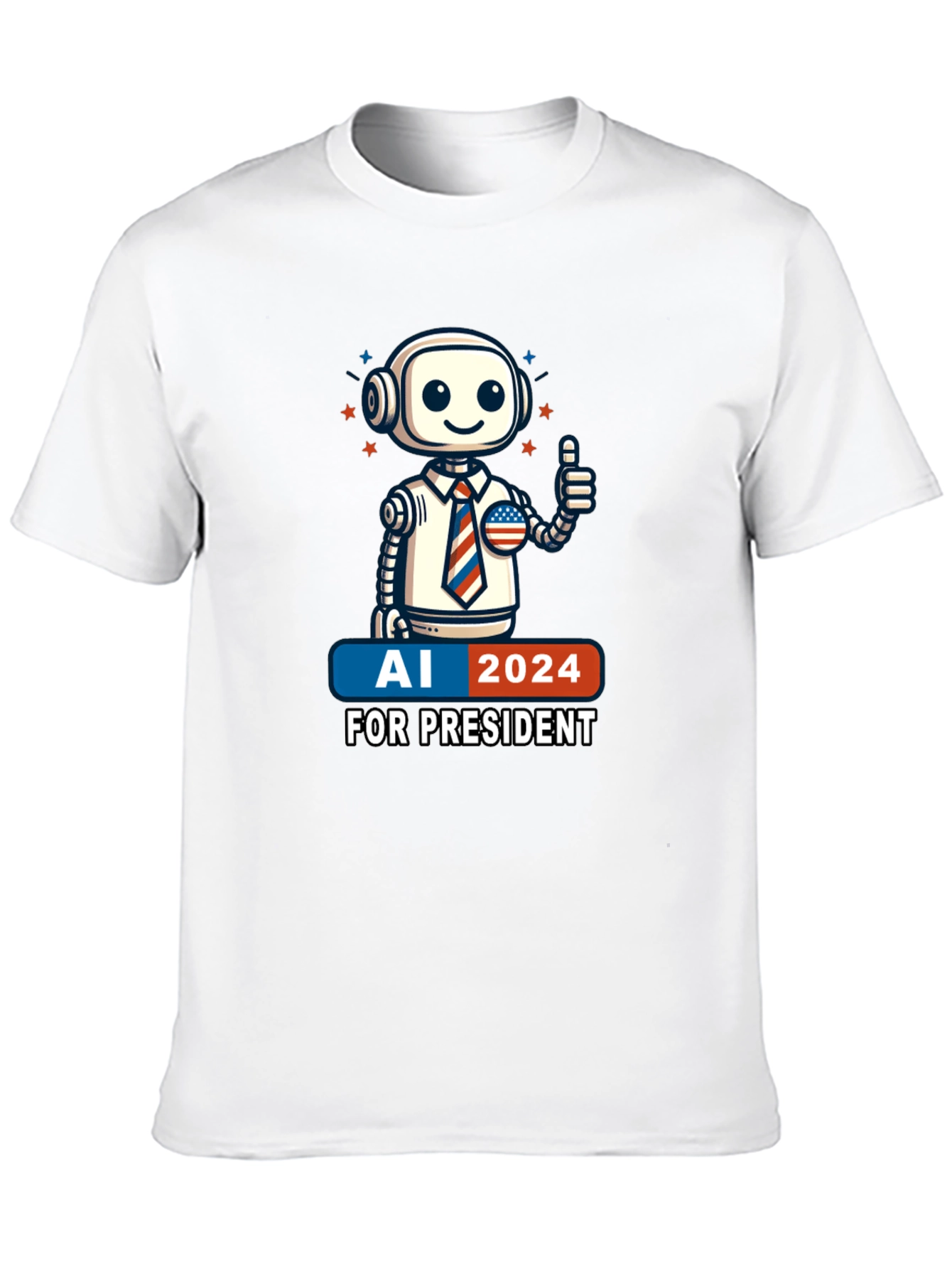 AI 2024 For President T-Shirt