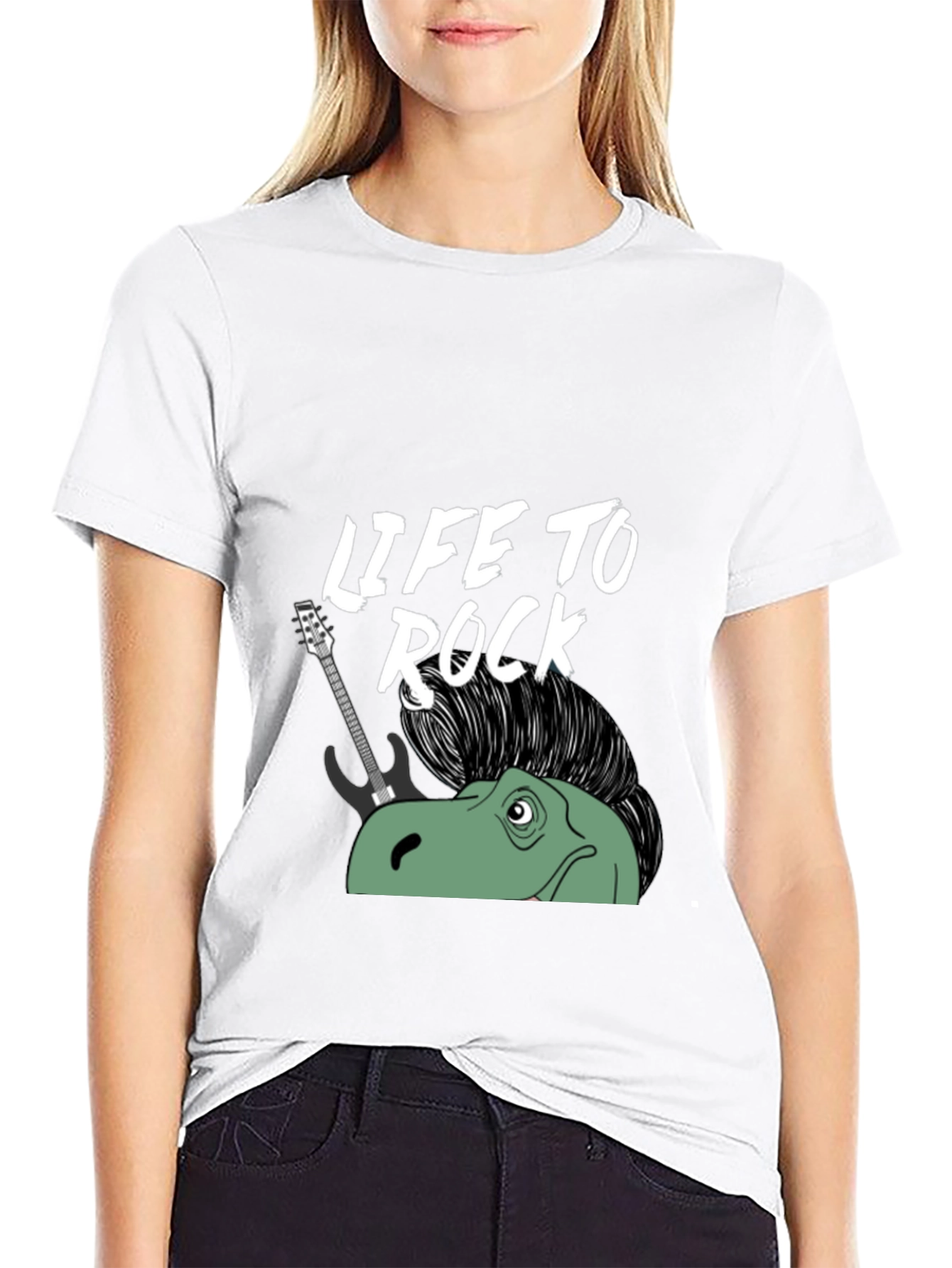 Life To Rock T-Rex Graphic Tee