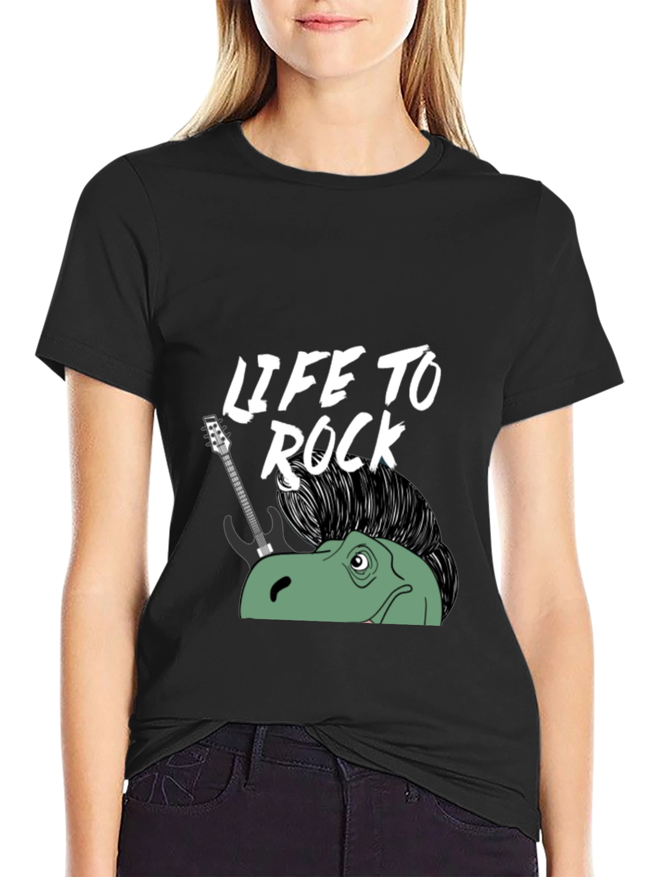 Life To Rock T-Rex Graphic Tee