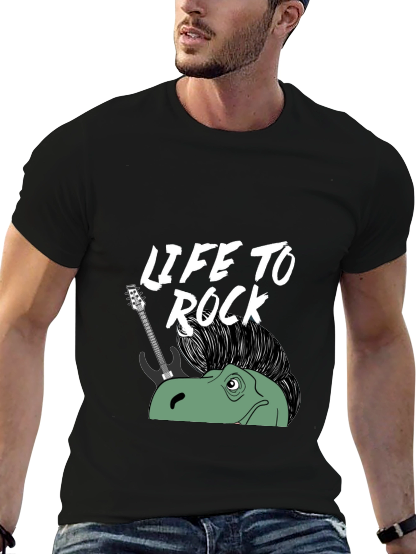 Life To Rock T-Rex Graphic Tee
