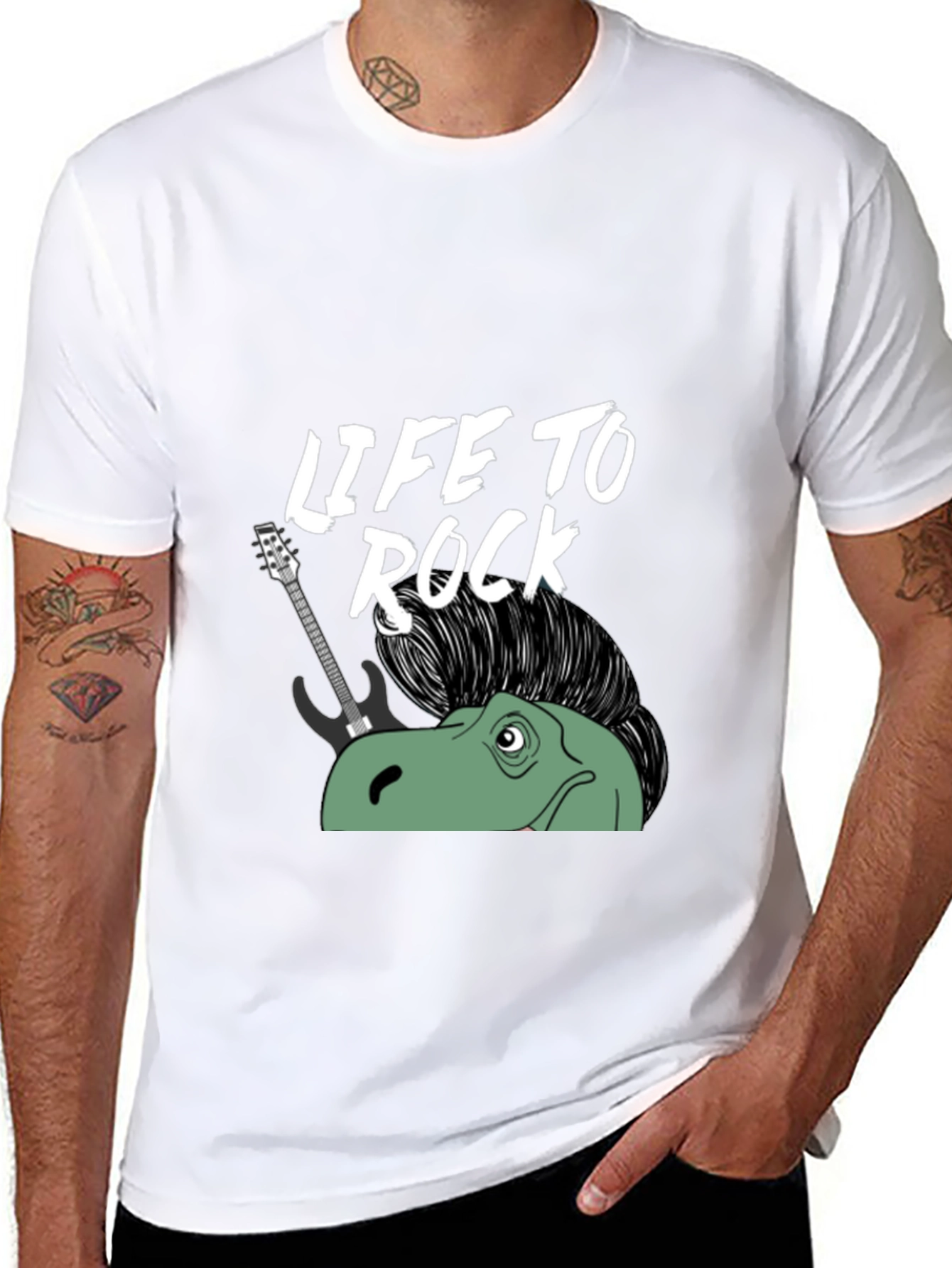 Life To Rock T-Rex Graphic Tee