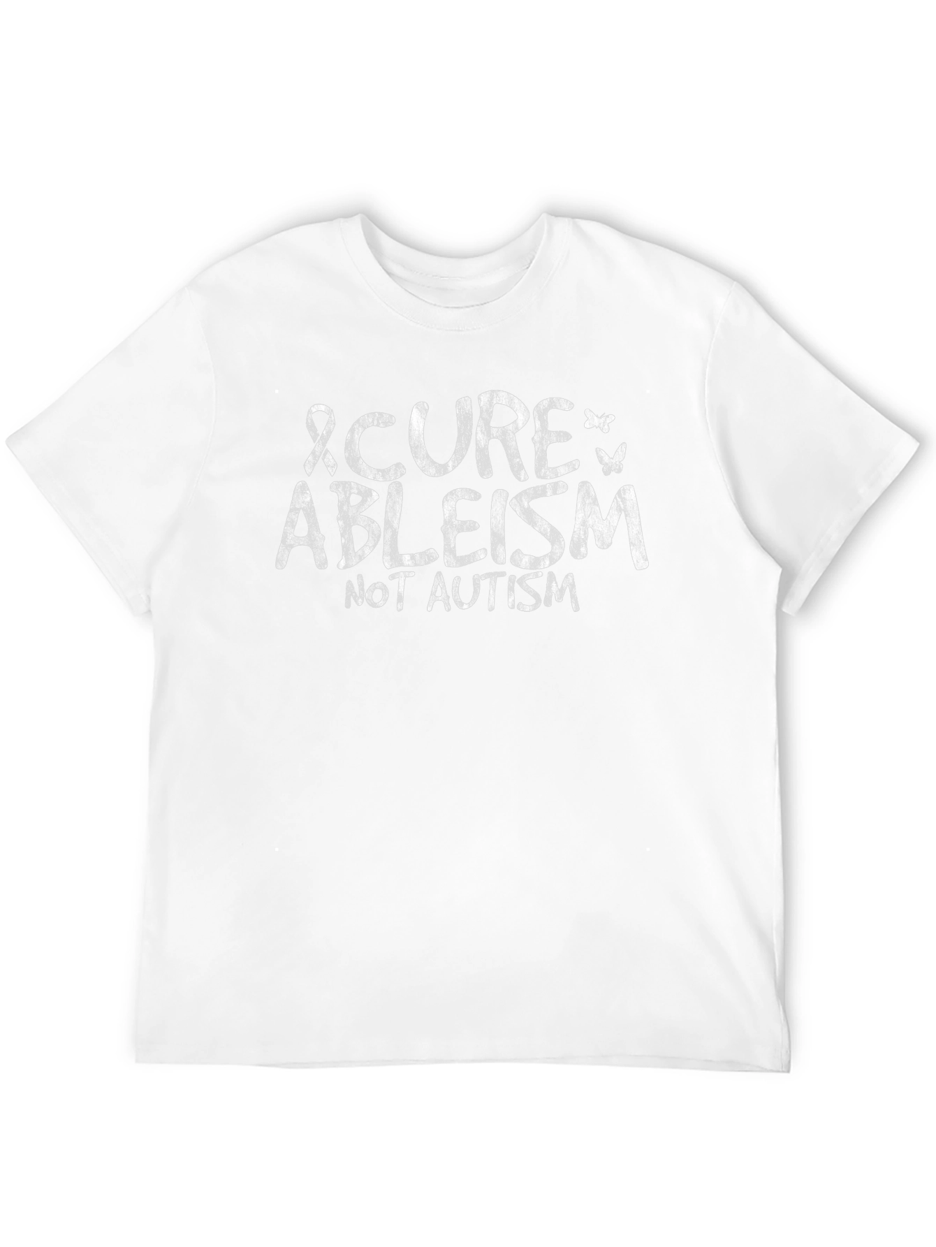 Cure Ableism T-Shirt: Autism Awareness Tee