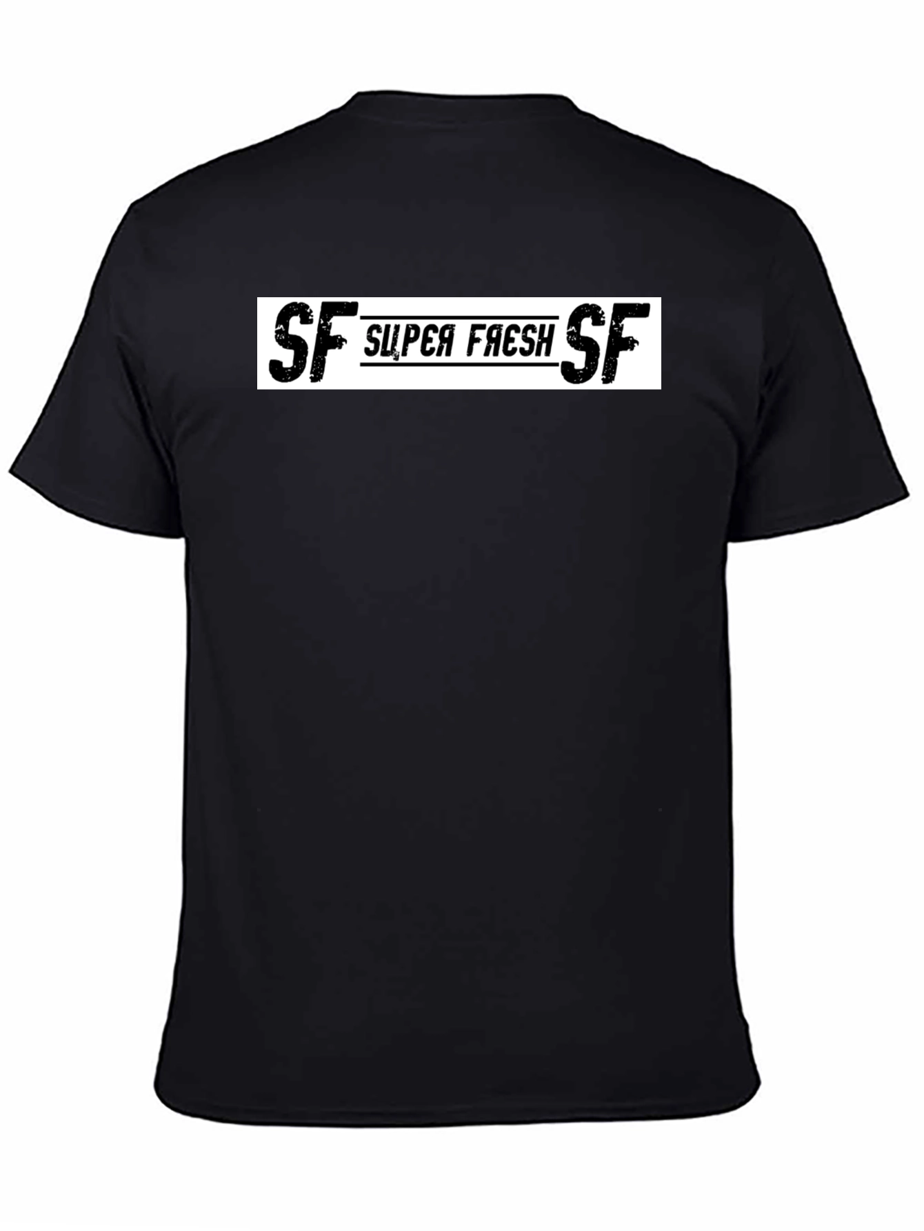 Super Fresh Graphic Black T-Shirt