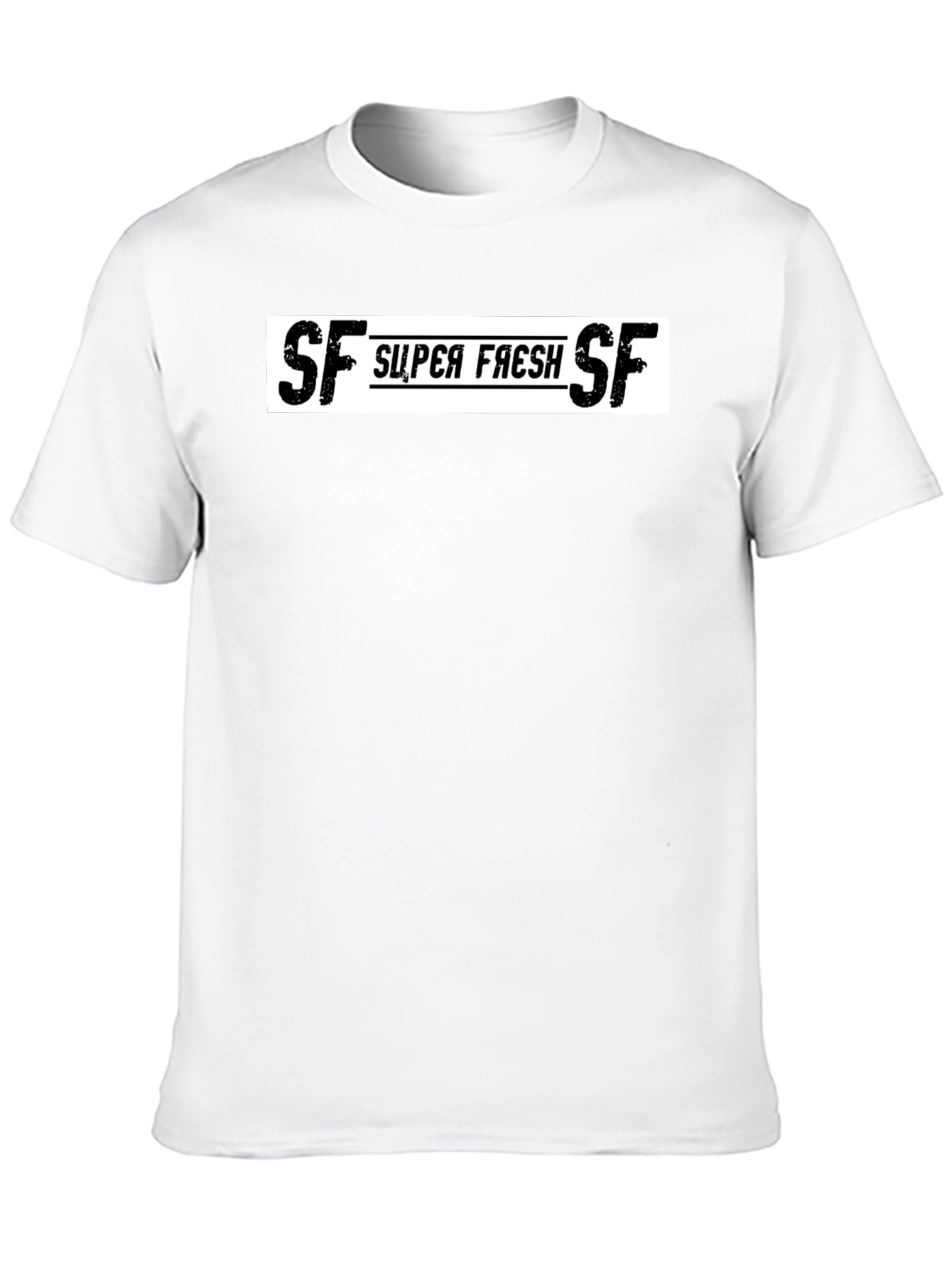 Super Fresh Graphic Black T-Shirt