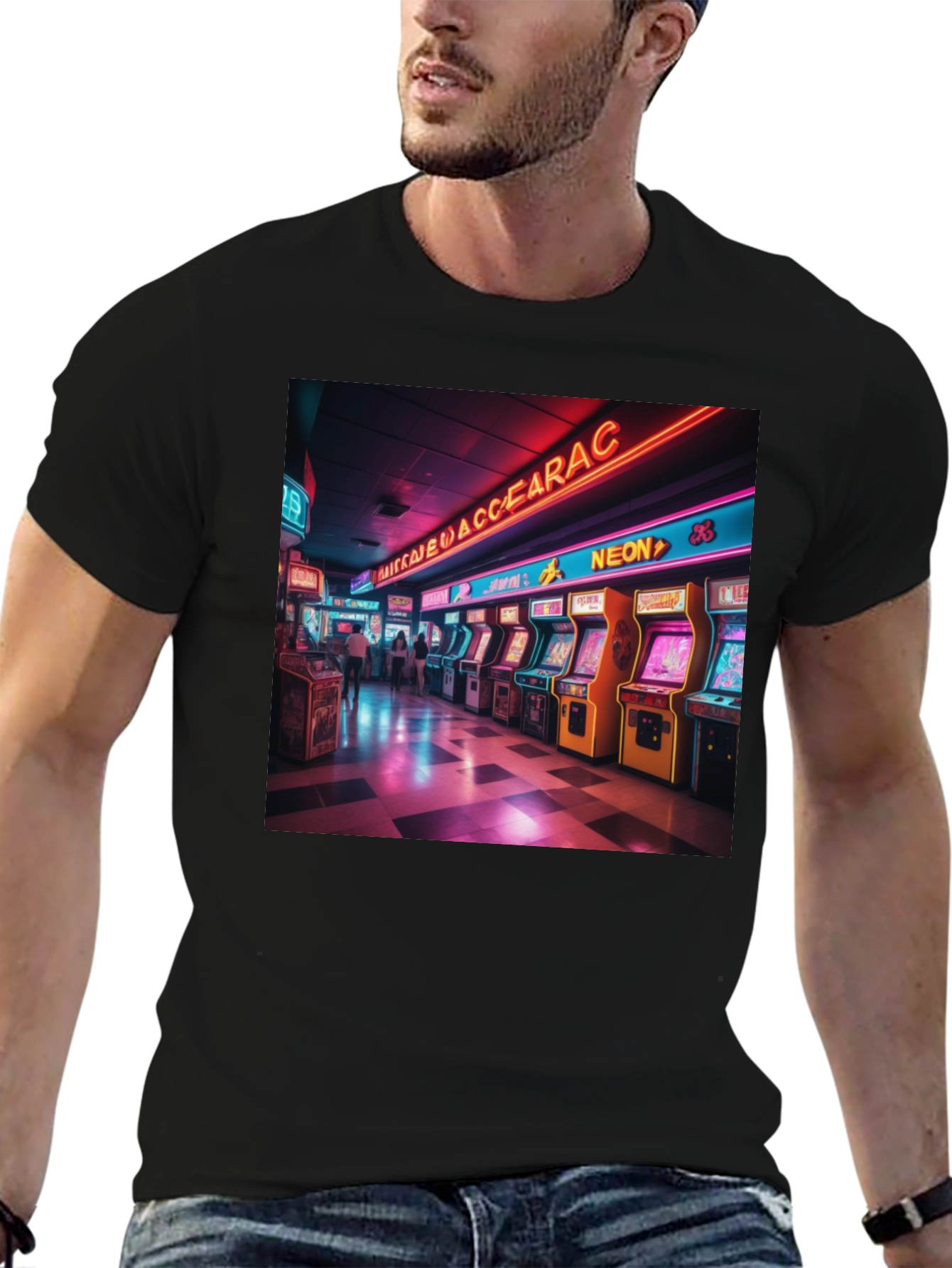 Retro Arcade Game T-Shirt