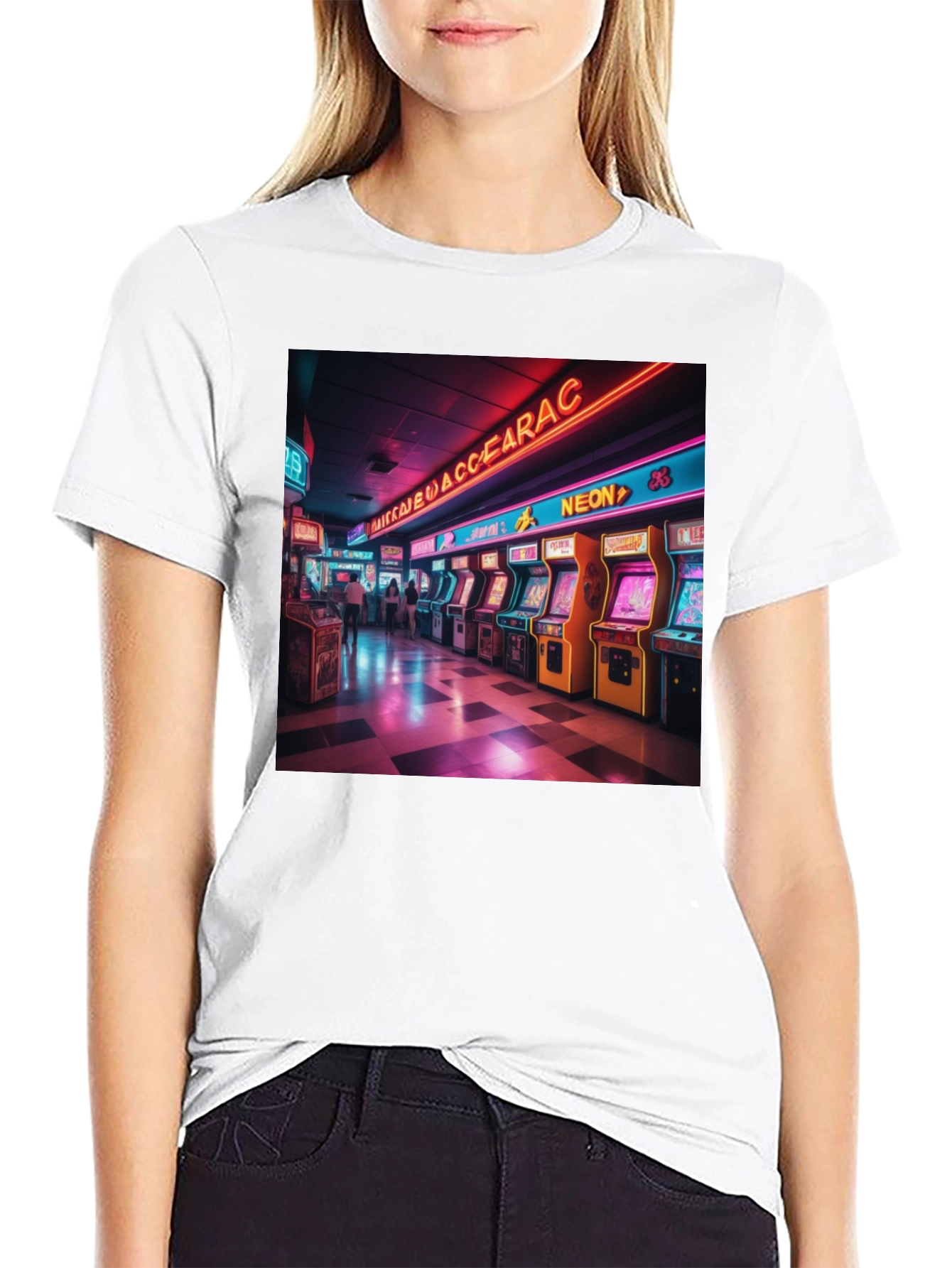 Retro Arcade Game T-Shirt