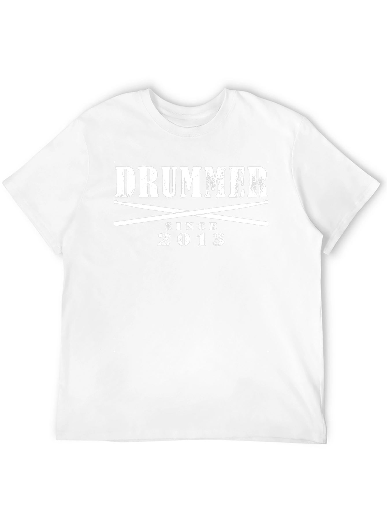 Drummer Since 2013 Black Graphic Tee