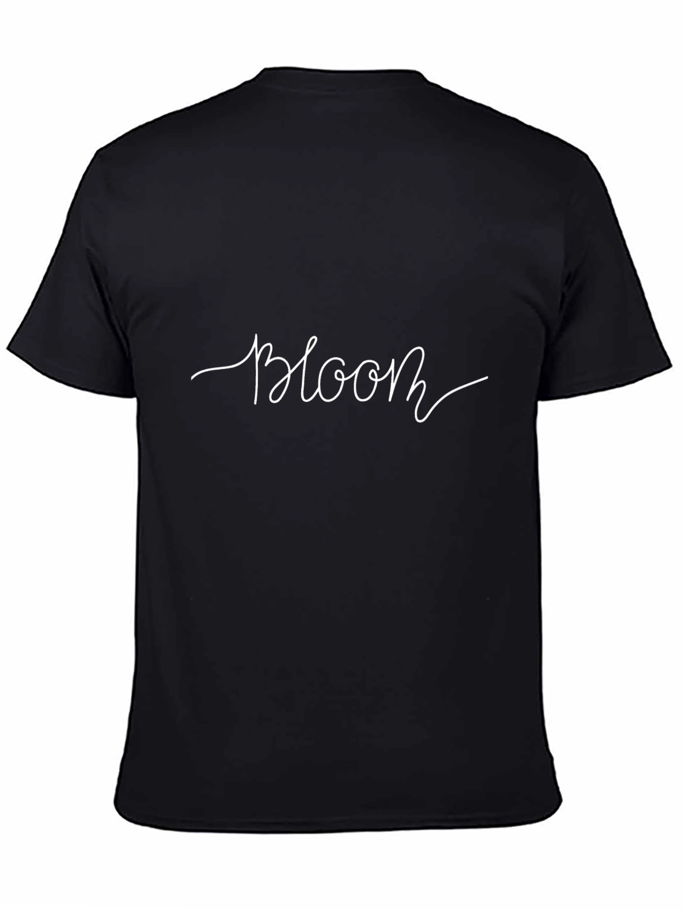 Bloom Graphic Tee - Stylish Black T-Shirt