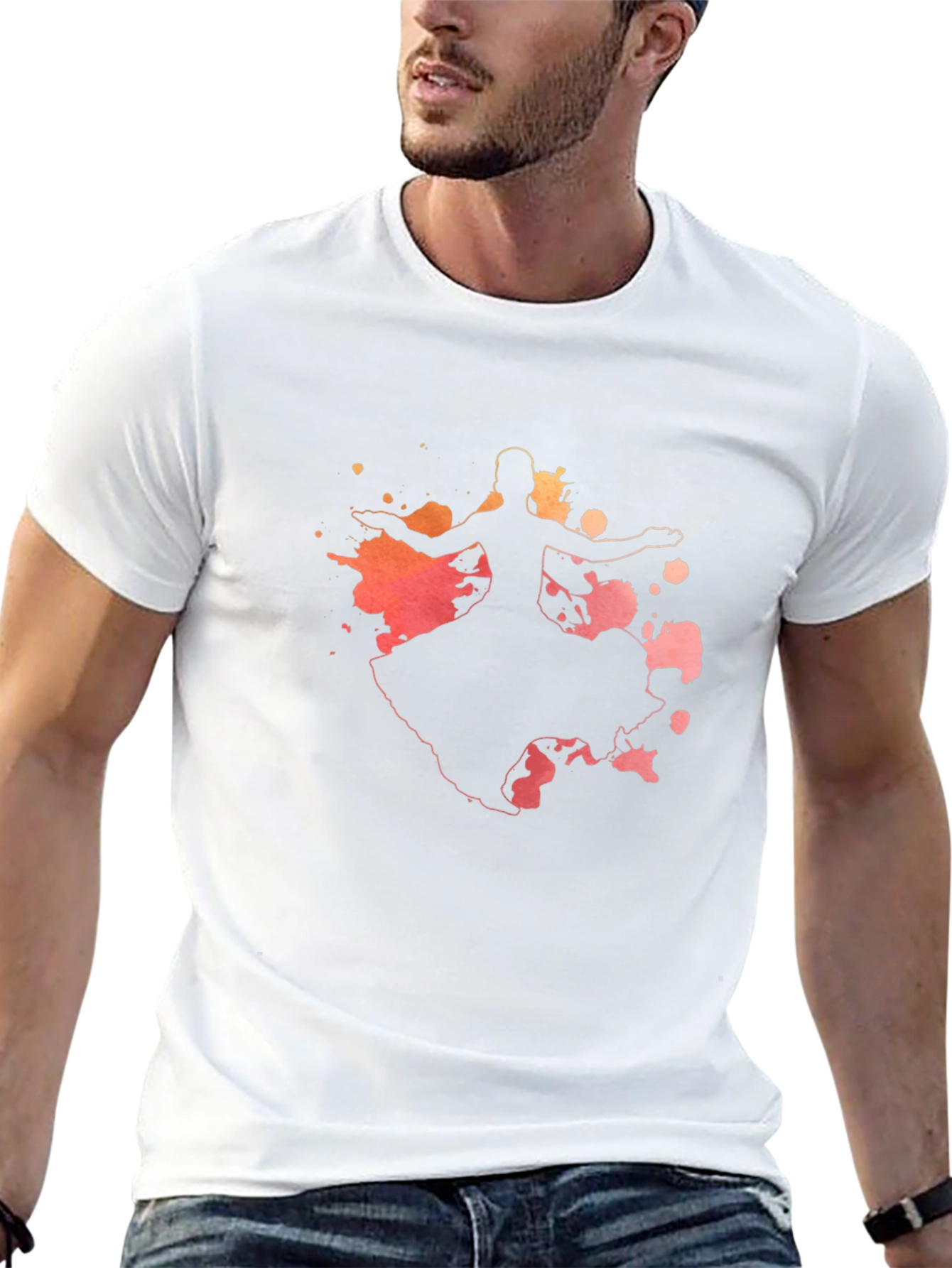 Silhouette Dancer Graphic T-Shirt