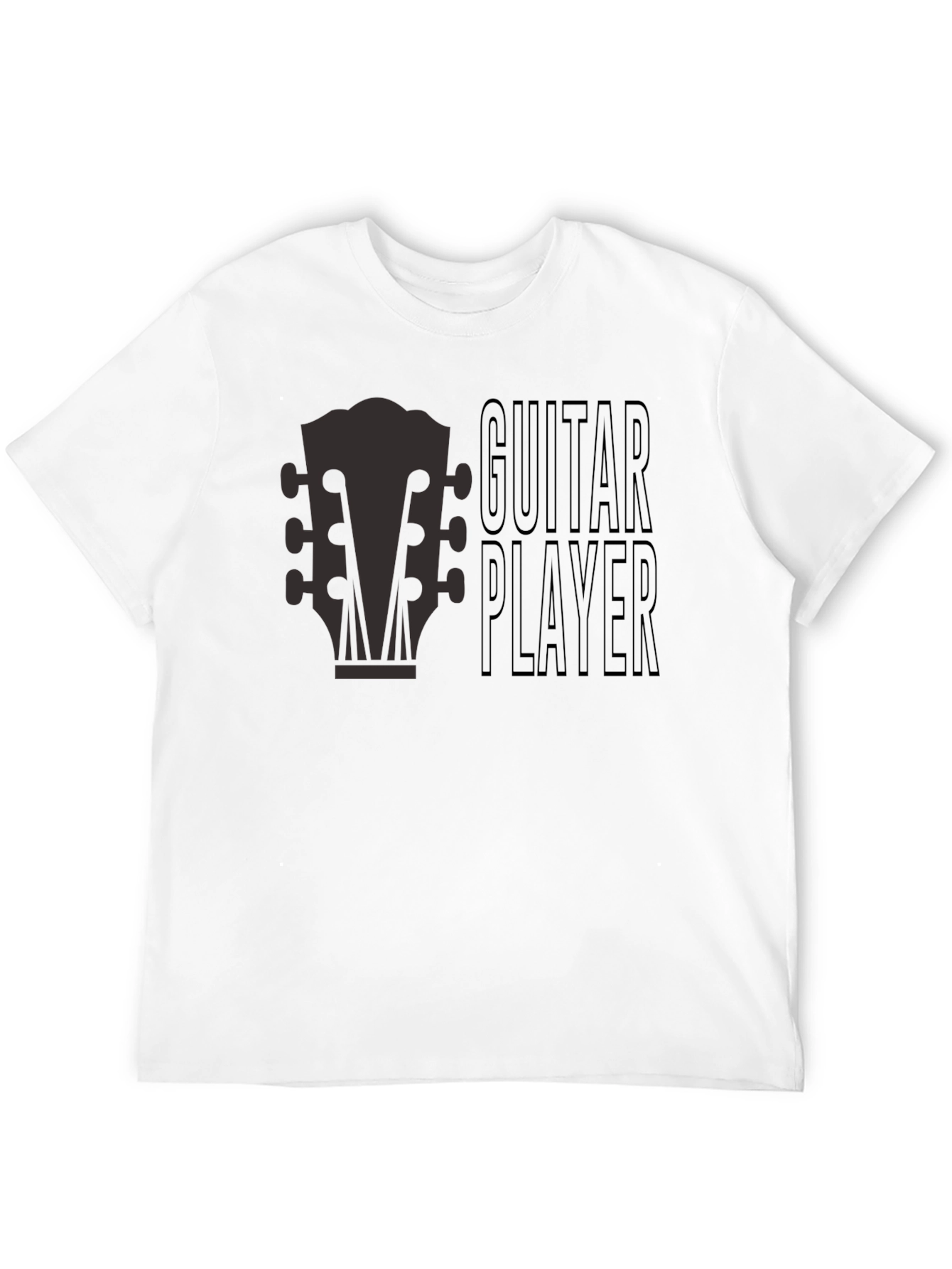 Guitar Player Graphic Tee - Musicians T-Shirt