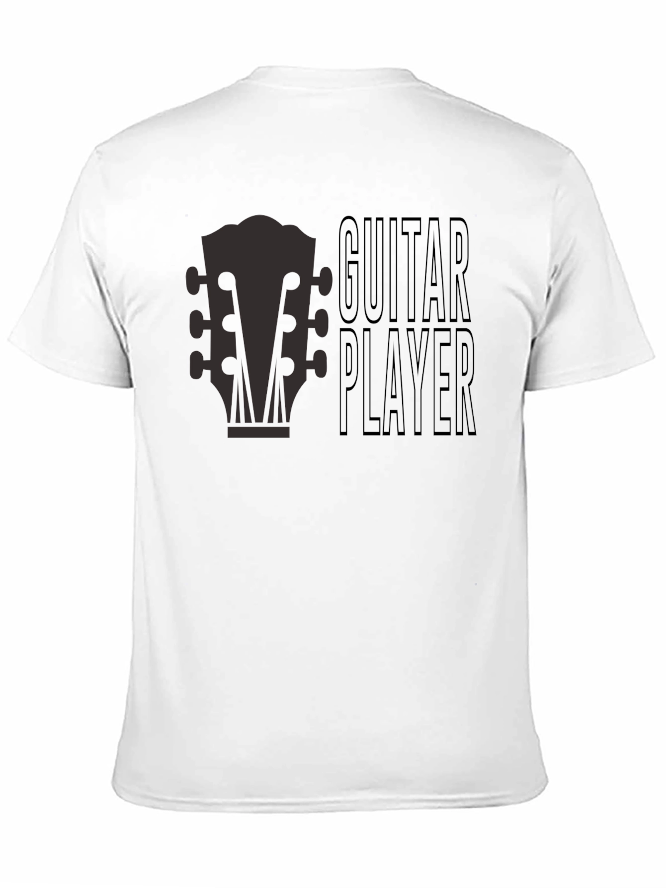 Guitar Player Graphic Tee - Musicians T-Shirt