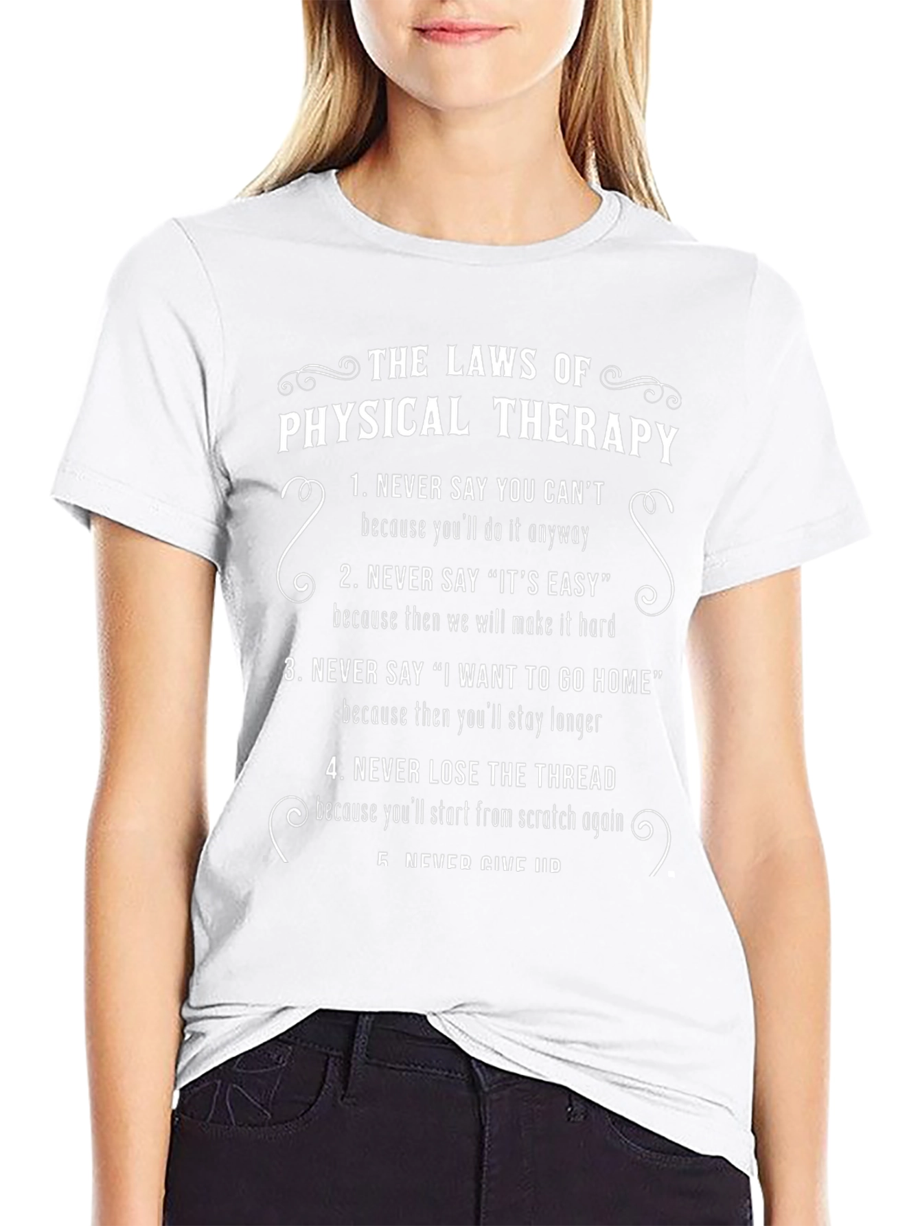 The Laws of Physical Therapy Graphic T-Shirt