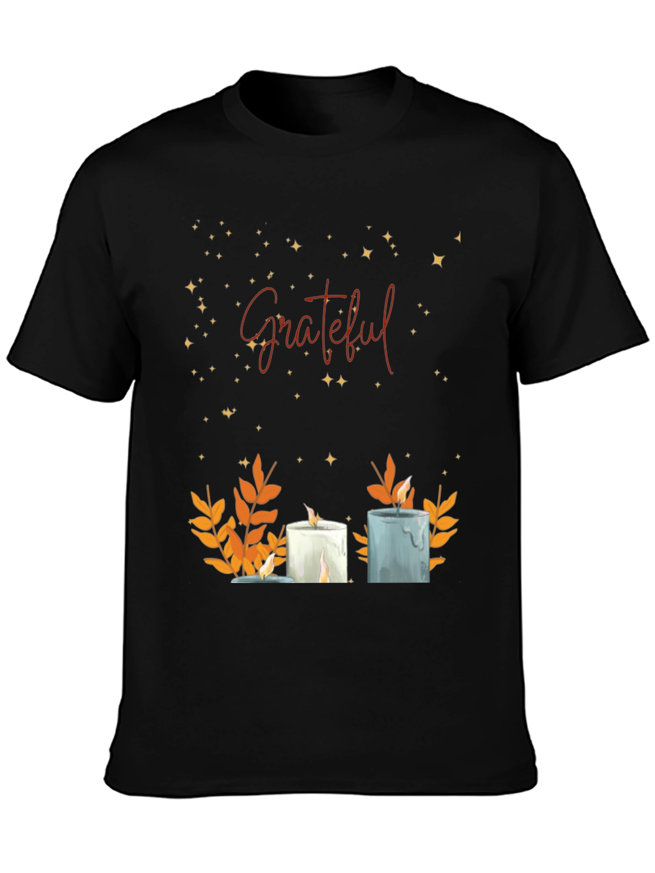 Grateful Candle Graphic Tee