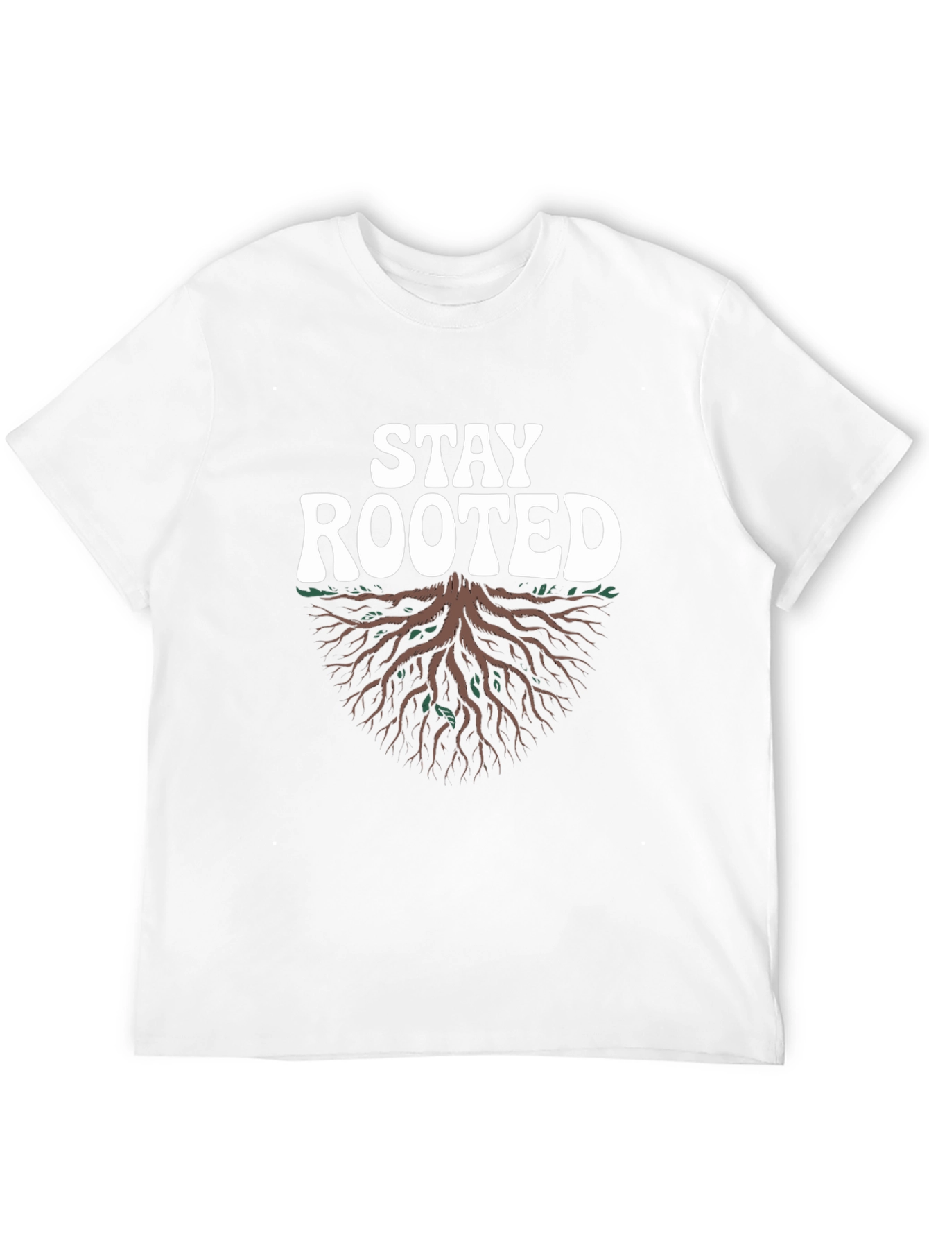 Stay Rooted Tree Graphic Tee - Stylish Unisex T-Shirt